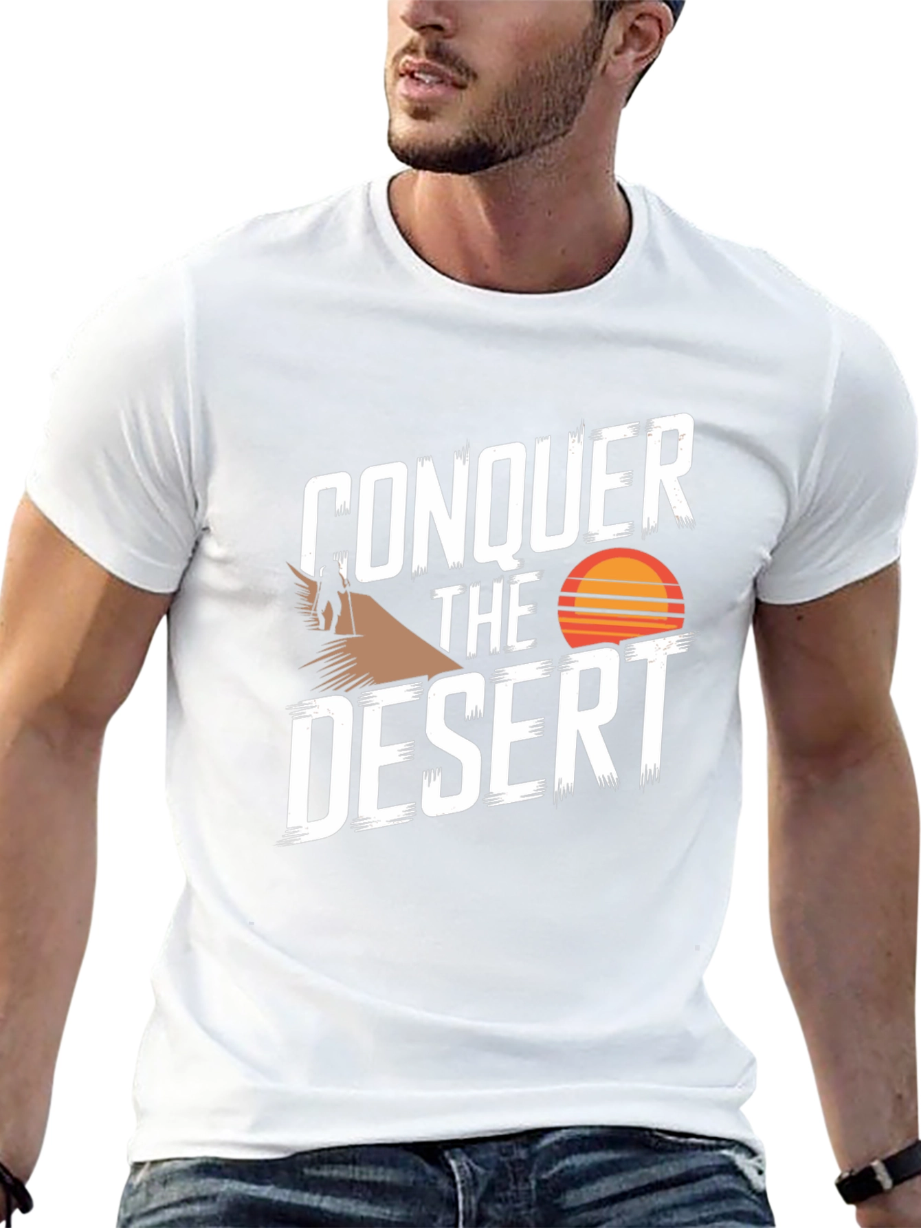 Conquer The Desert Black T-Shirt