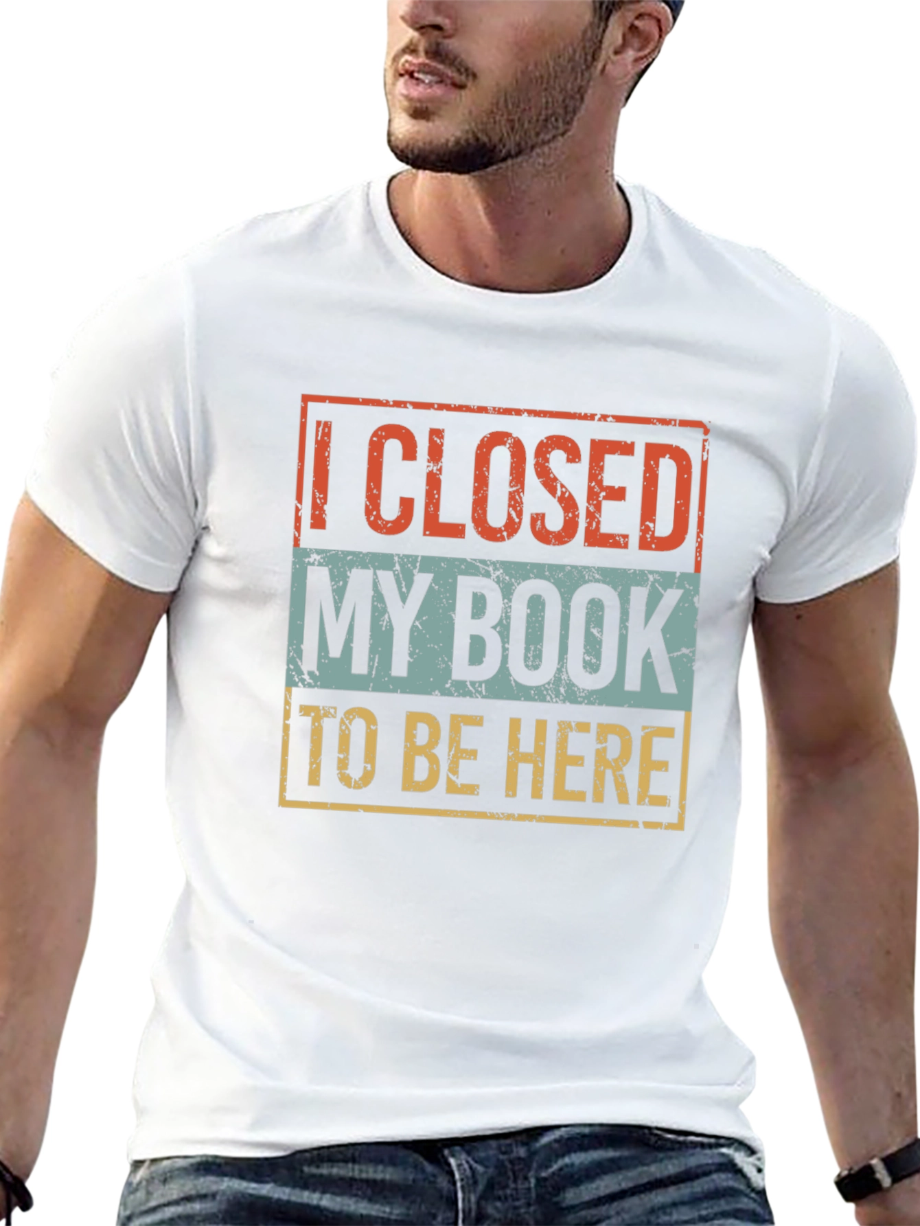 I Closed My Book To Be Here T-Shirt