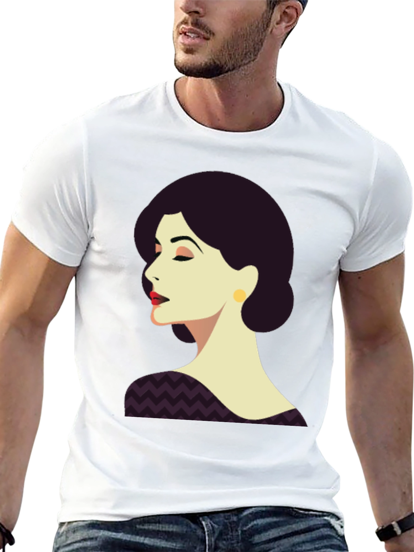 Elegant Woman Graphic T-Shirt