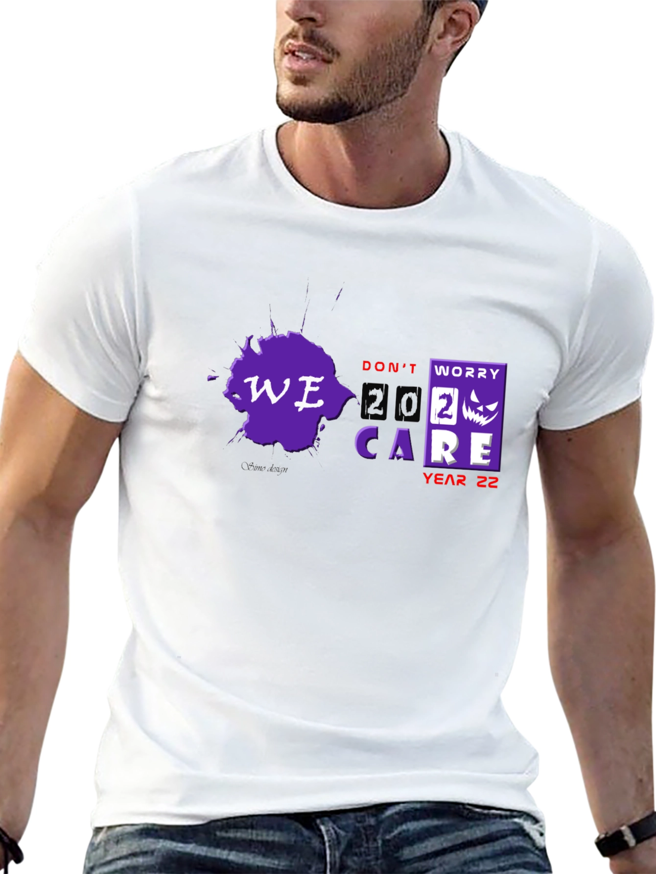 Dont Worry We Care Year 22 T-Shirt