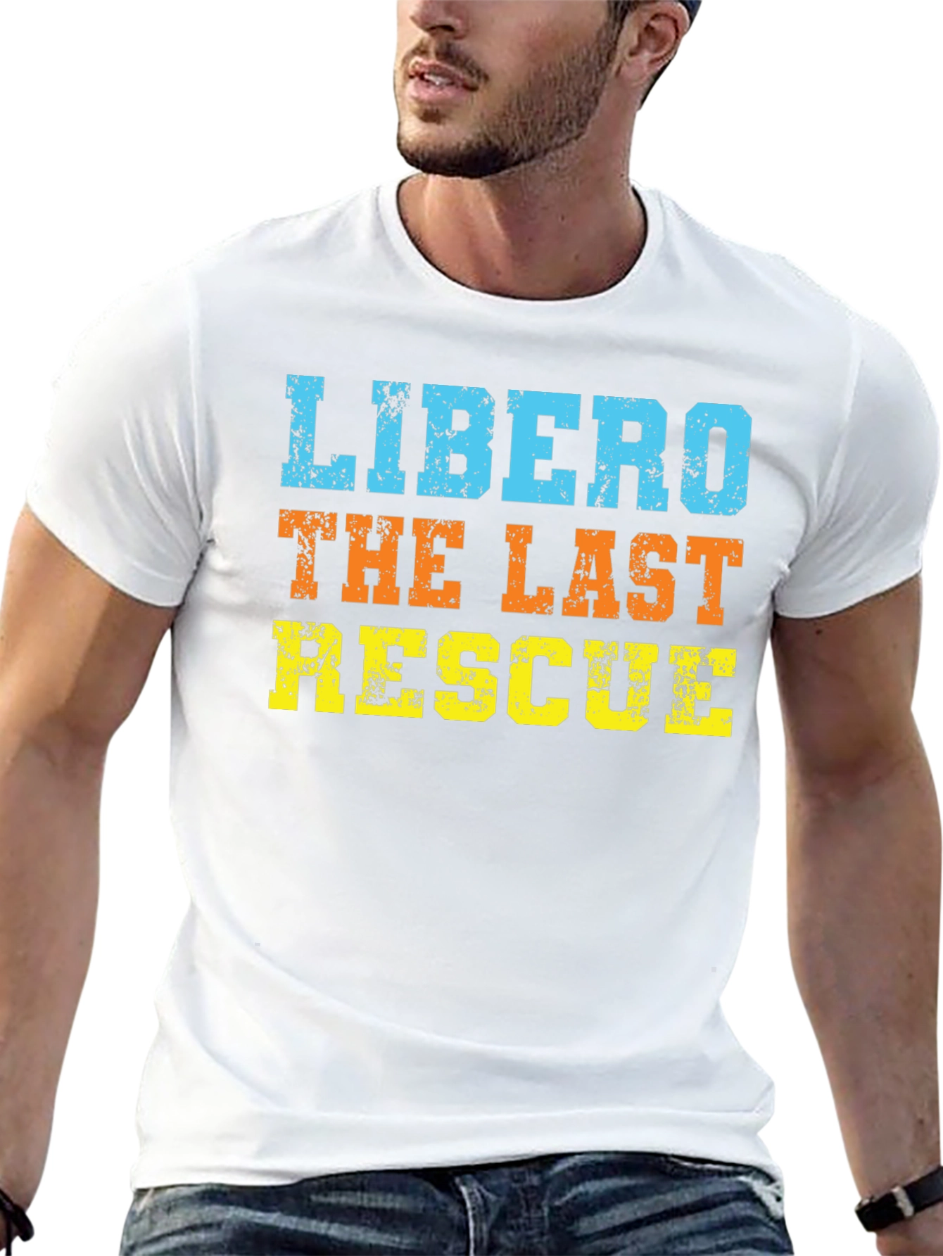 Libero The Last Rescue Volleyball Graphic T-Shirt