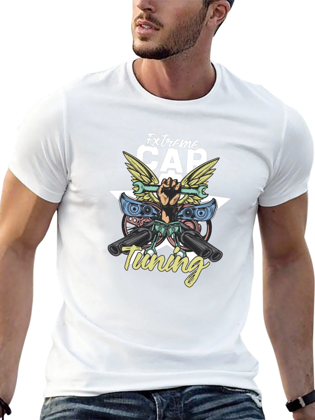 Extreme Car Tuning Graphic Tee