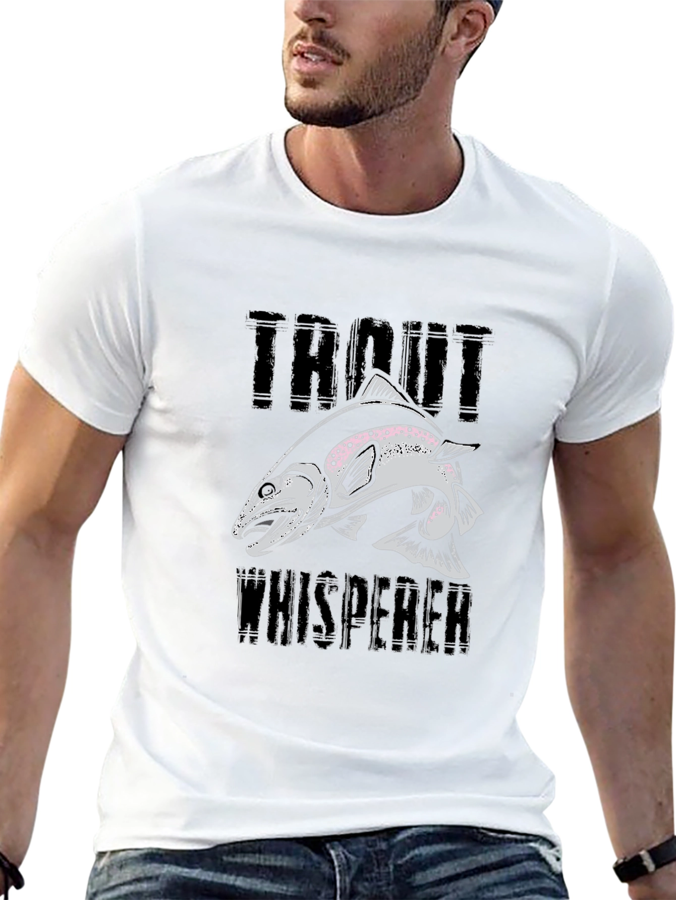 Trout Whisperer Graphic T-Shirt - Fishing Tee
