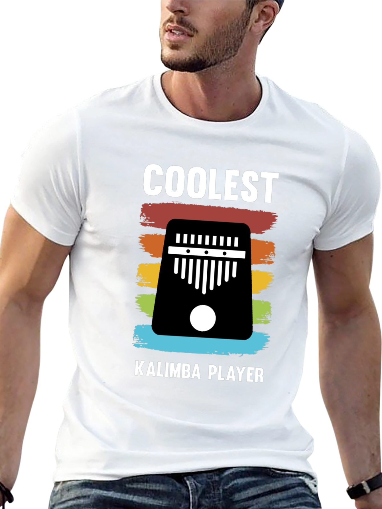 Coolest Kalimba Player Graphic Tee - Music Lover Gift