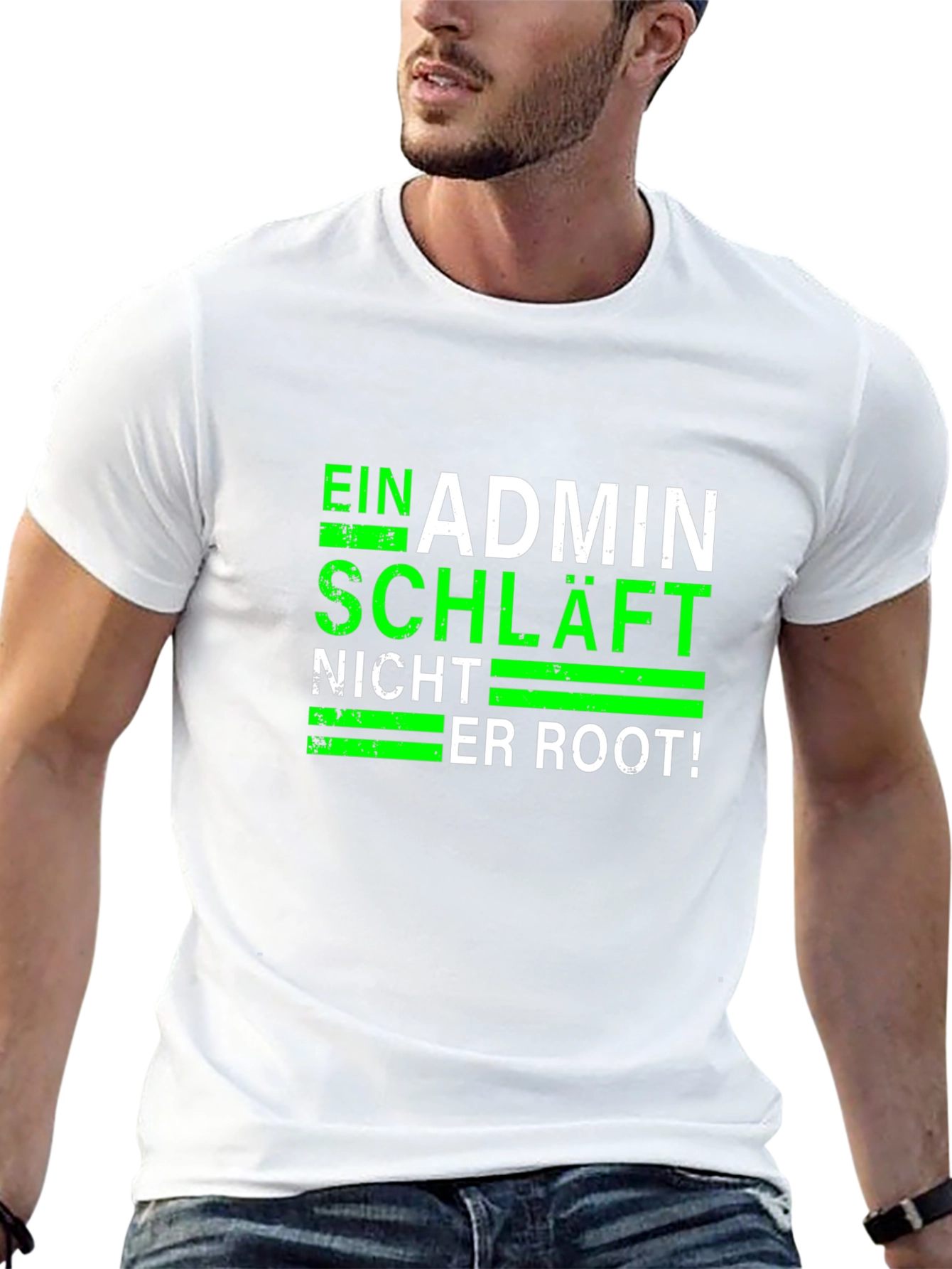 Admin No Sleep Black T-Shirt