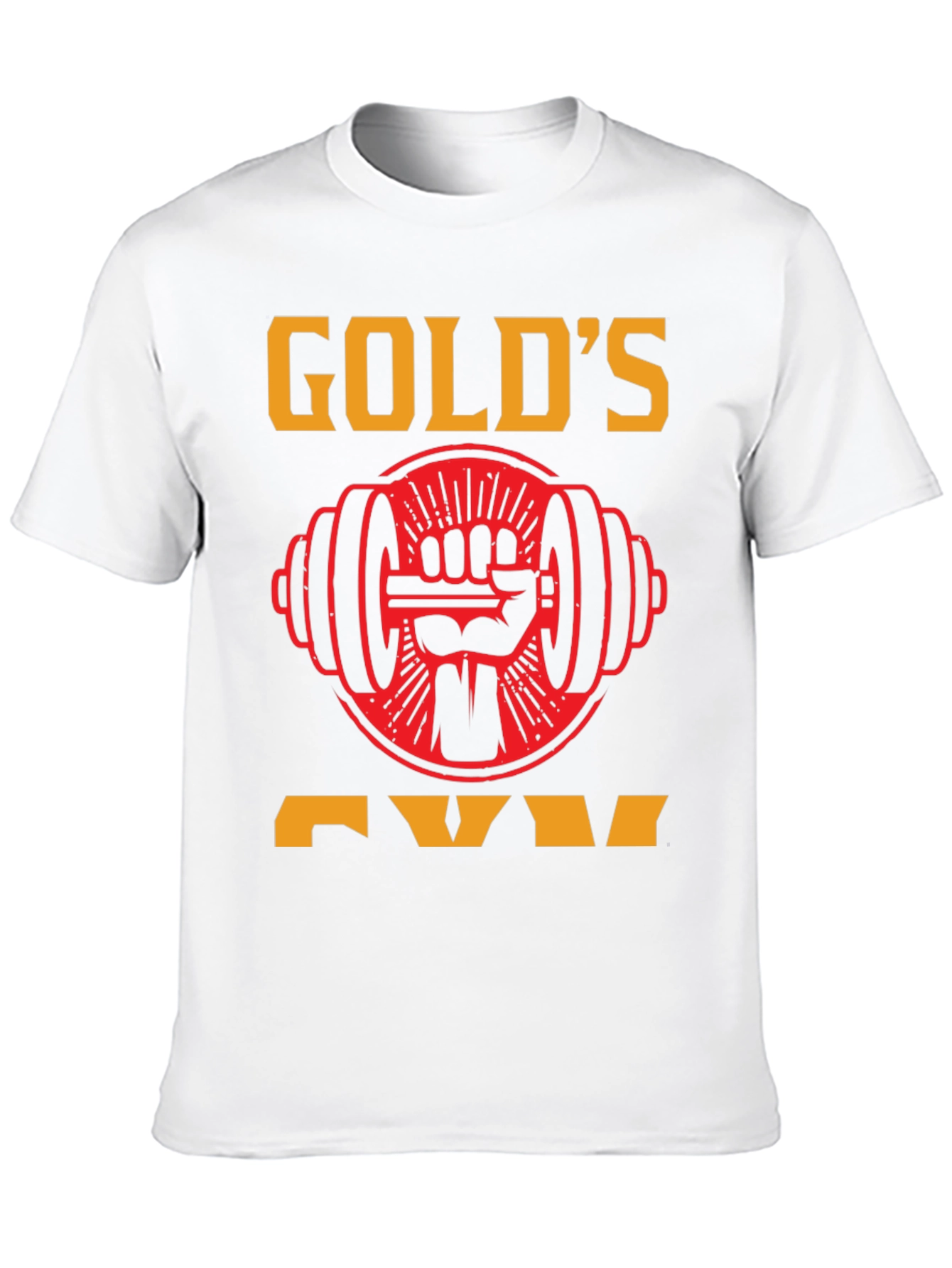 Golds Gym Black T-Shirt - Weightlifting Apparel