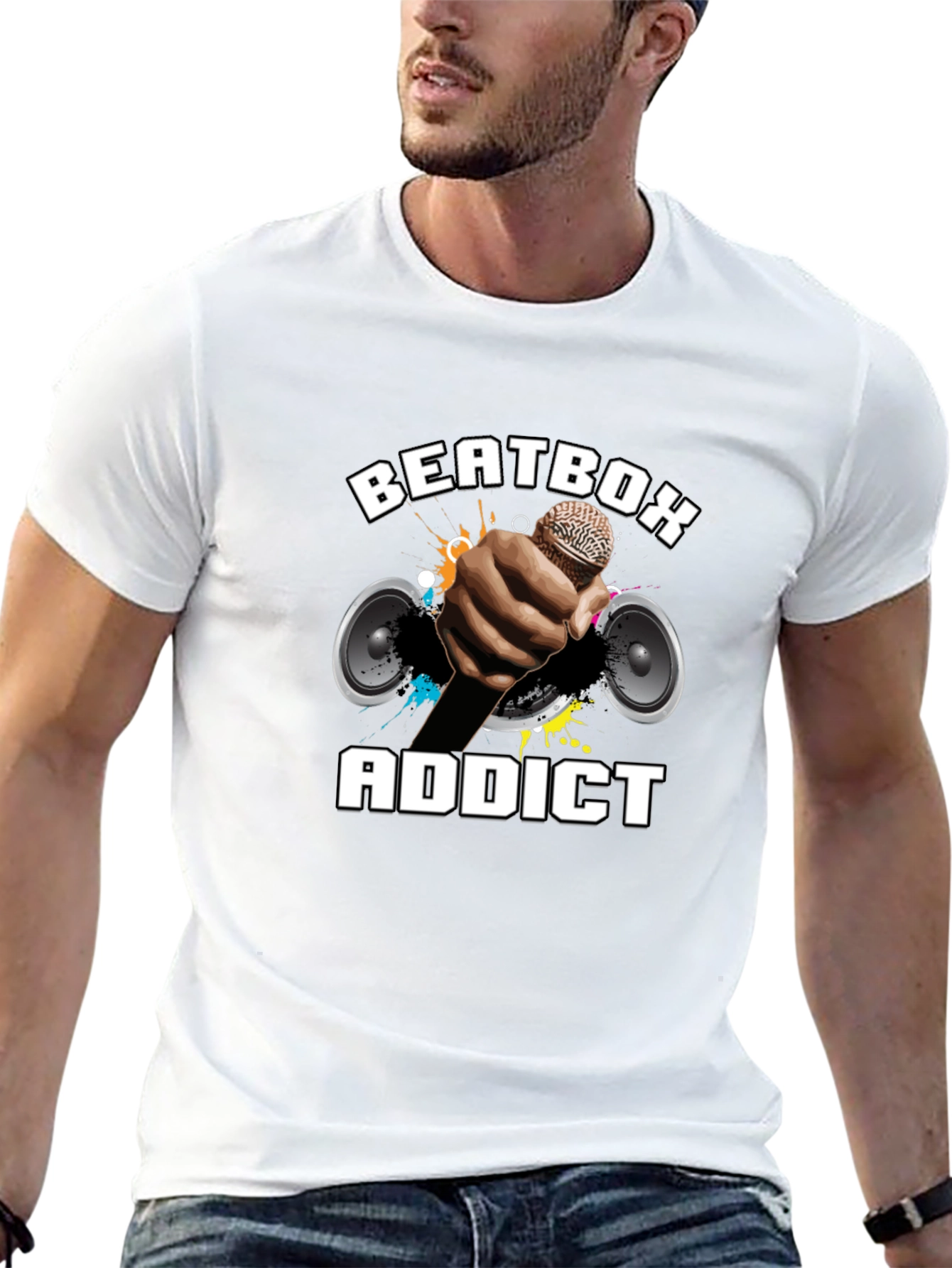 Beatbox Addict Graphic T-Shirt