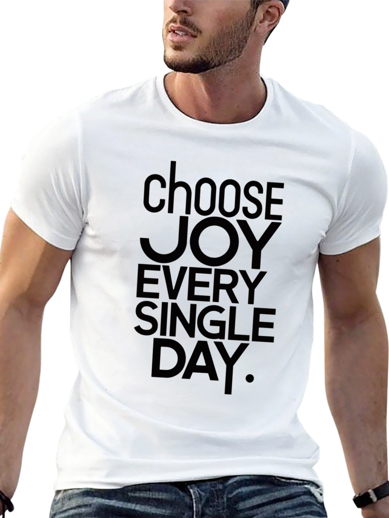 Choose Joy Every Single Day Graphic Tee