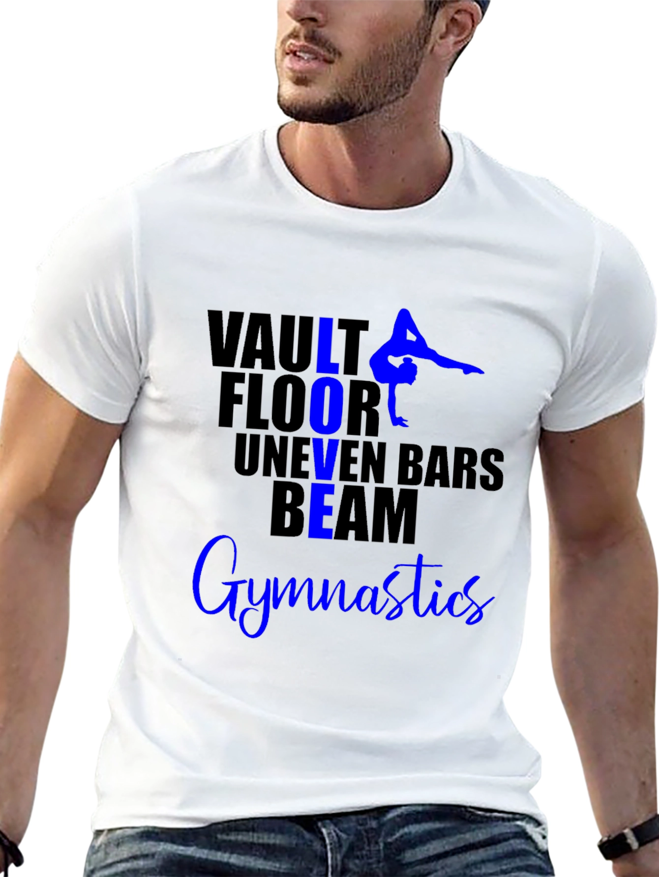 Gymnastics Lover T-Shirt Vault Floor Beam Tee