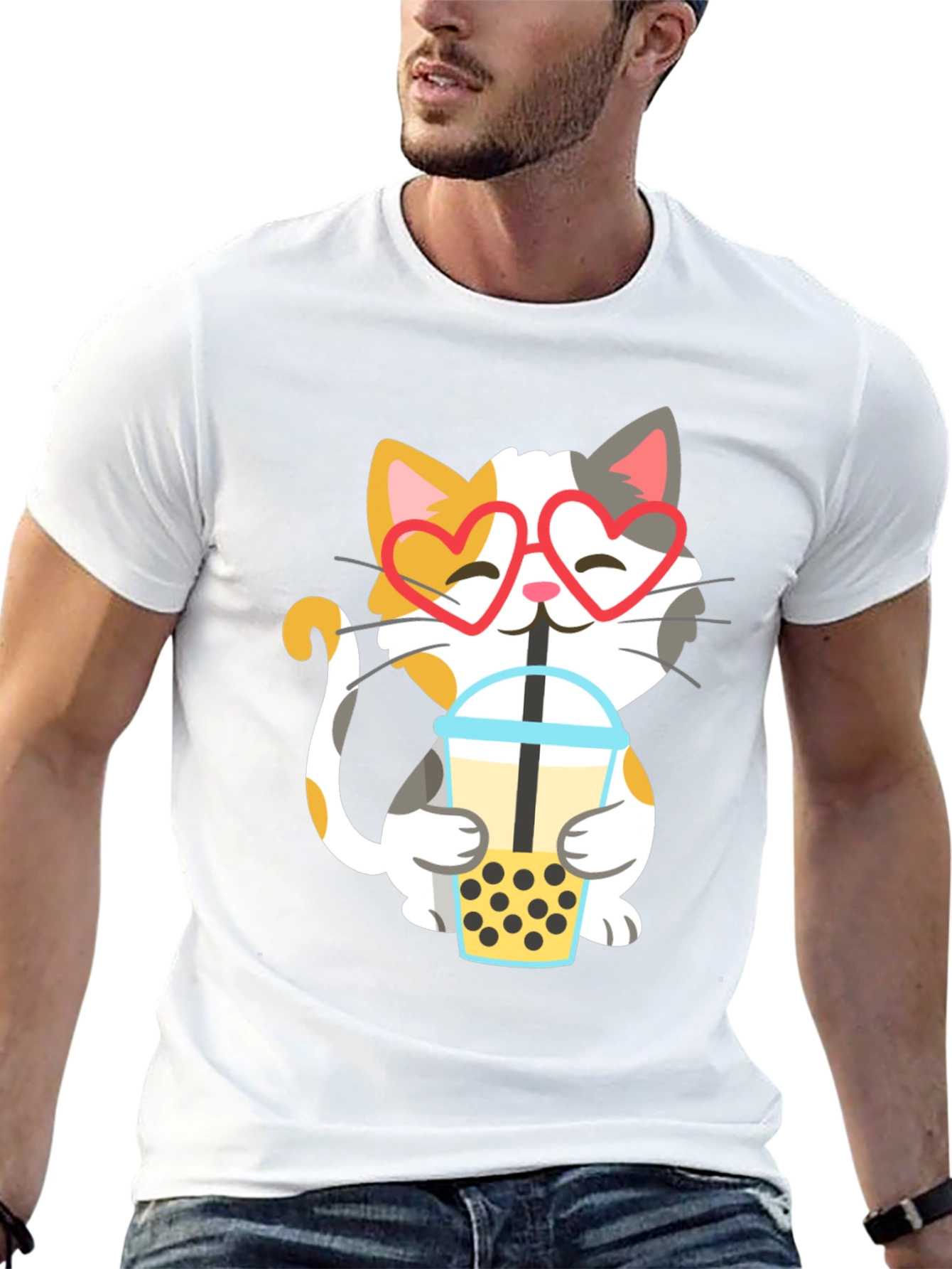 Cat Boba Tea T-Shirt