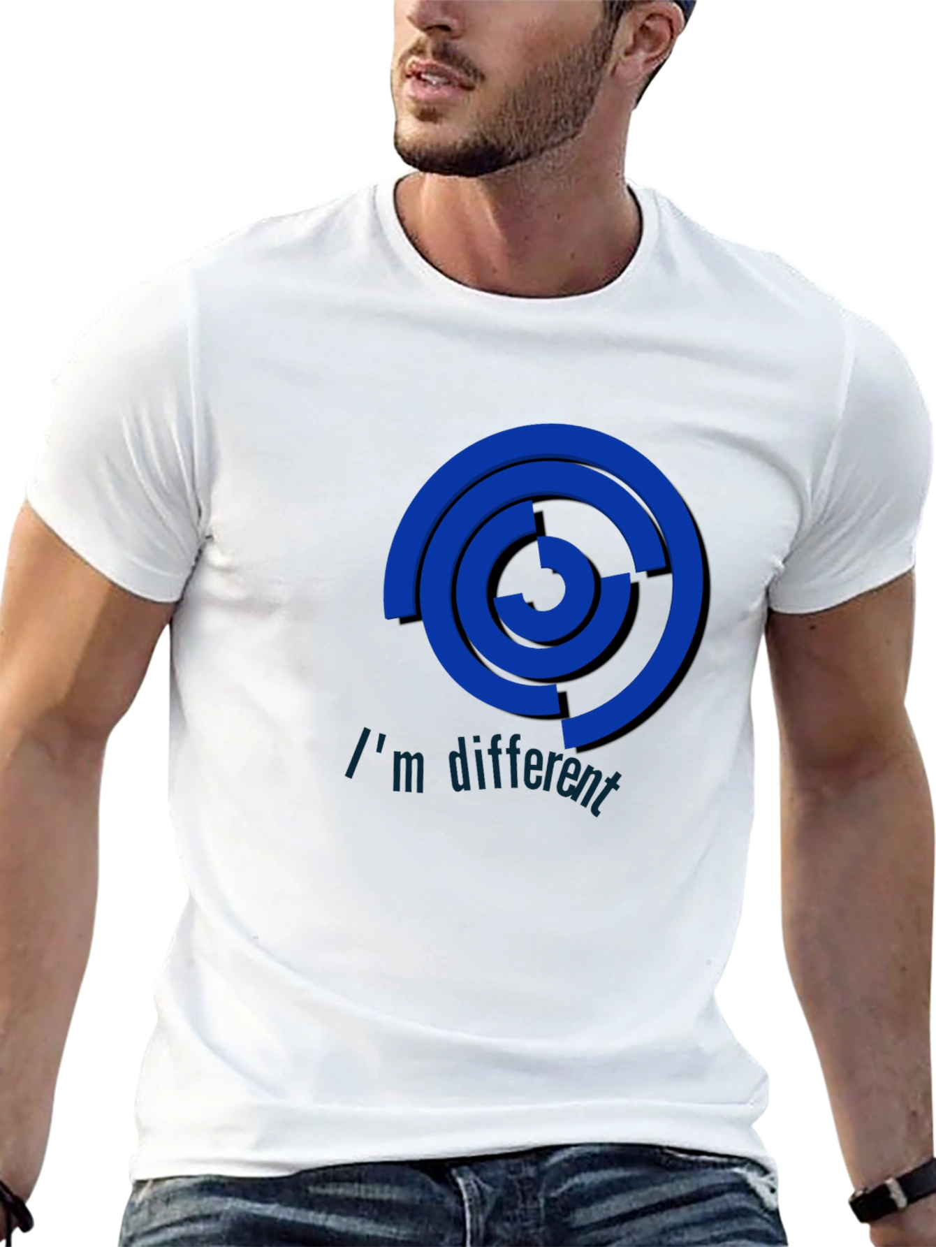 Im Different Graphic T-Shirt - Unique Design