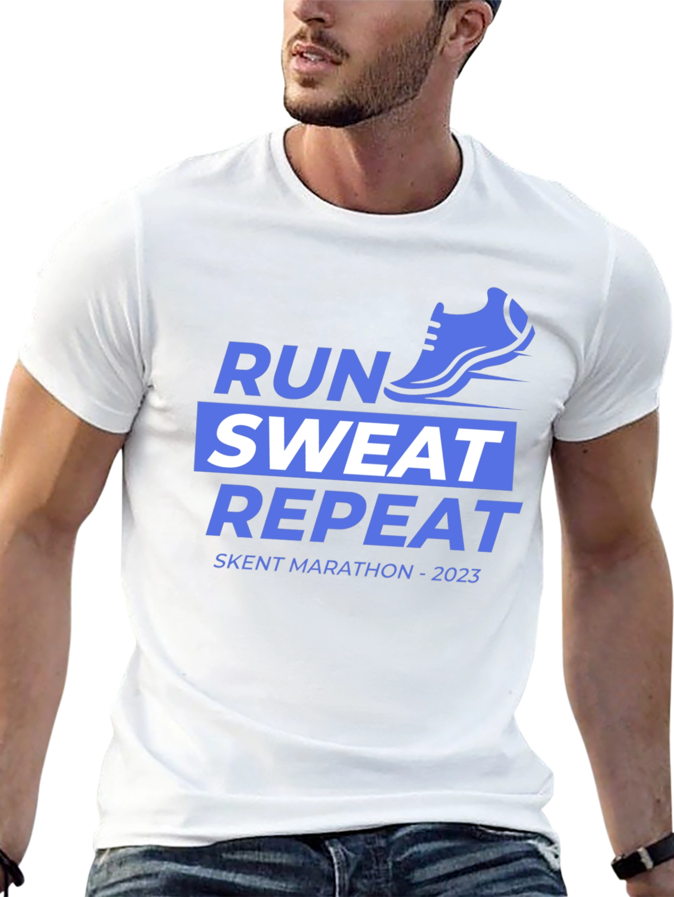 Run Sweat Repeat Marathon T-Shirt