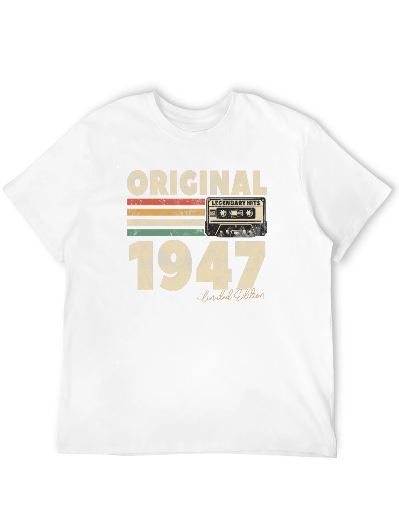 Original 1947 Limited Edition Cassette Tape T-Shirt