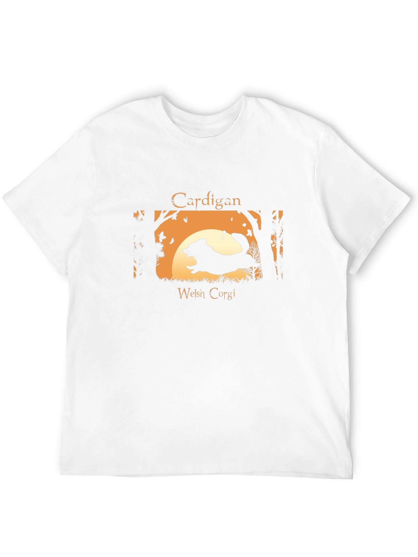 Cardigan Welsh Corgi Silhouette T-Shirt