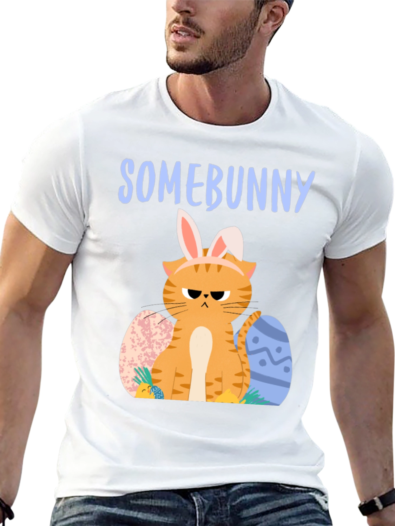 Somebunny Grumpy Cat Easter T-Shirt