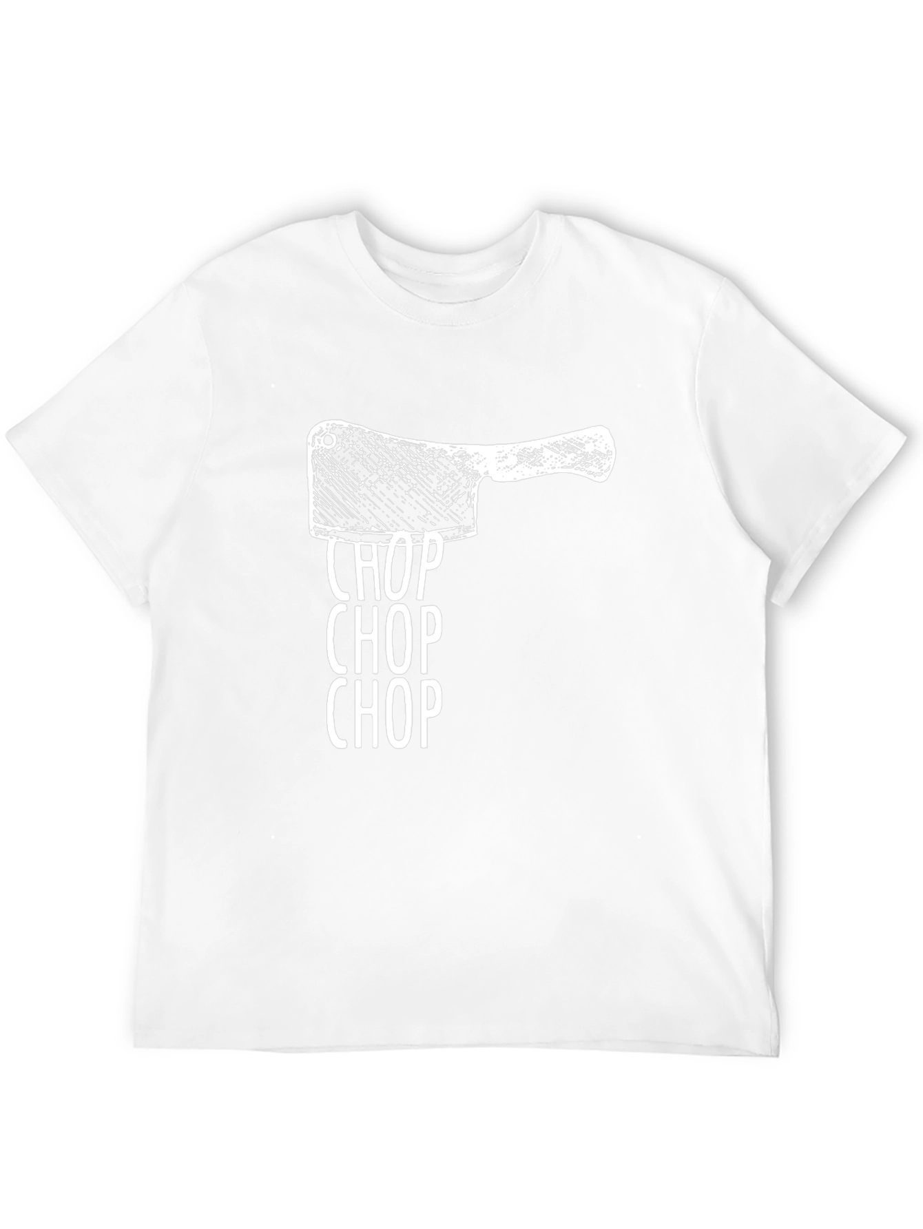 Chop Chop Meat Cleaver Graphic T-Shirt