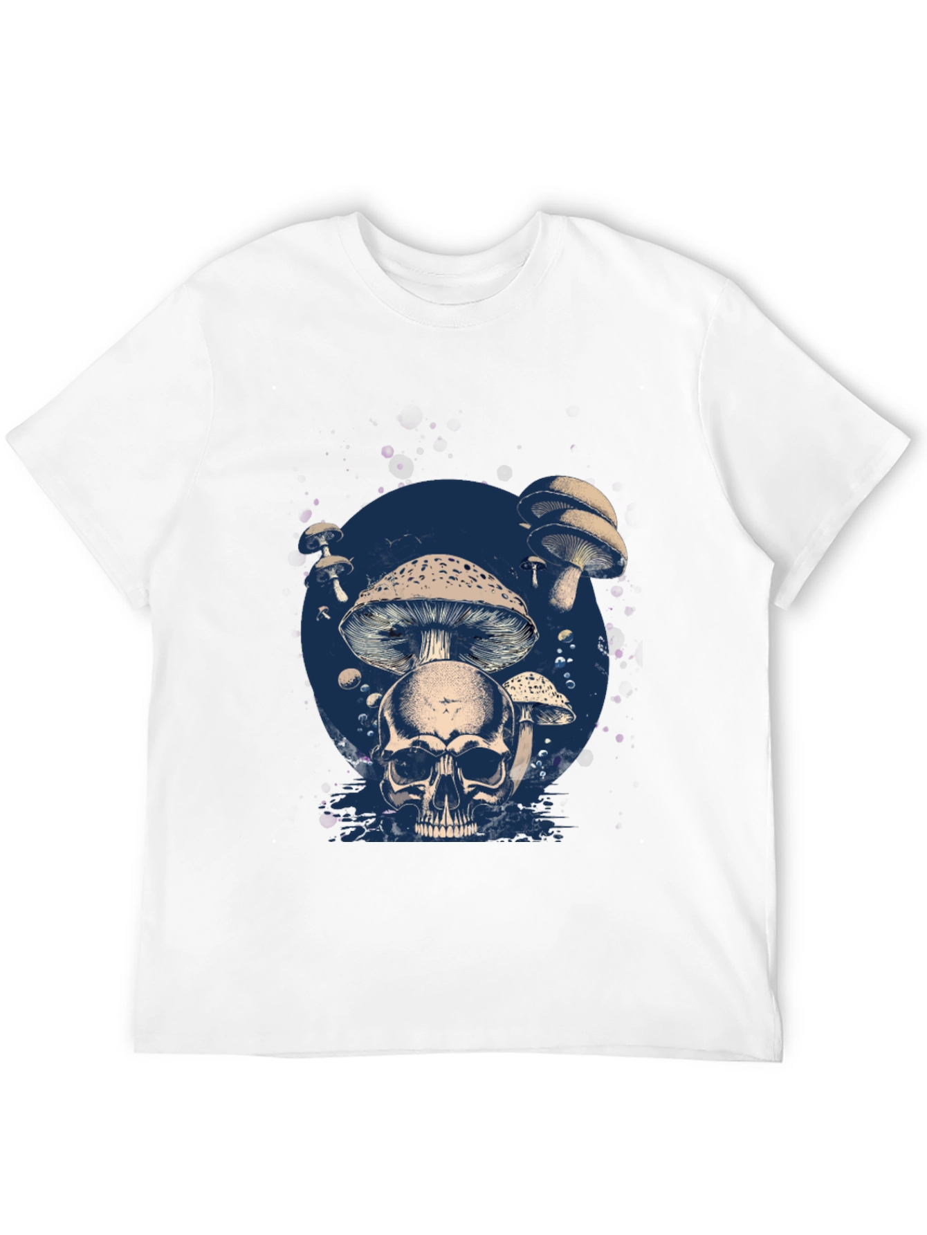 Skull & Mushroom Graphic Tee