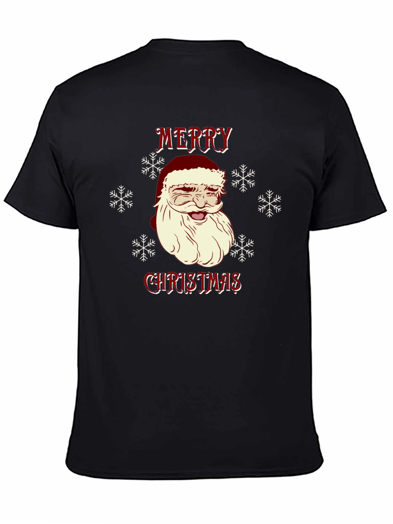 Festive Christmas Santa T-Shirt
