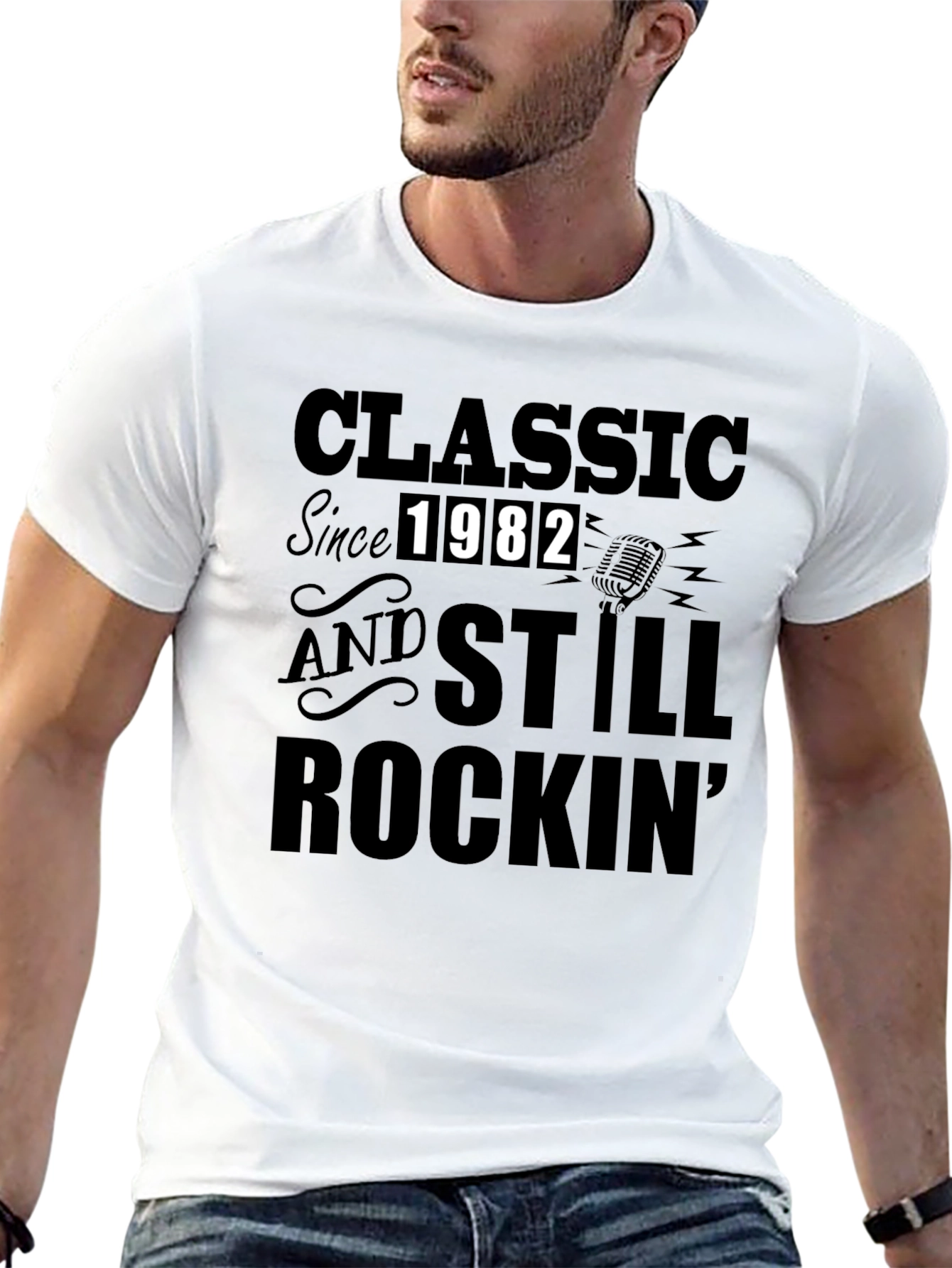 Classic Since 1982 Rocking T-Shirt