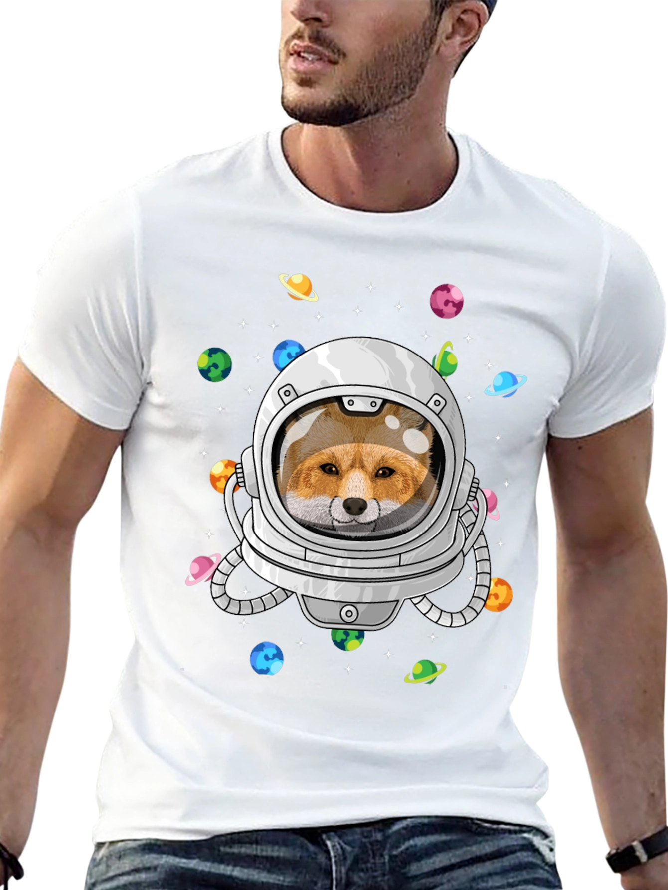 Fox Astronaut Graphic Tee