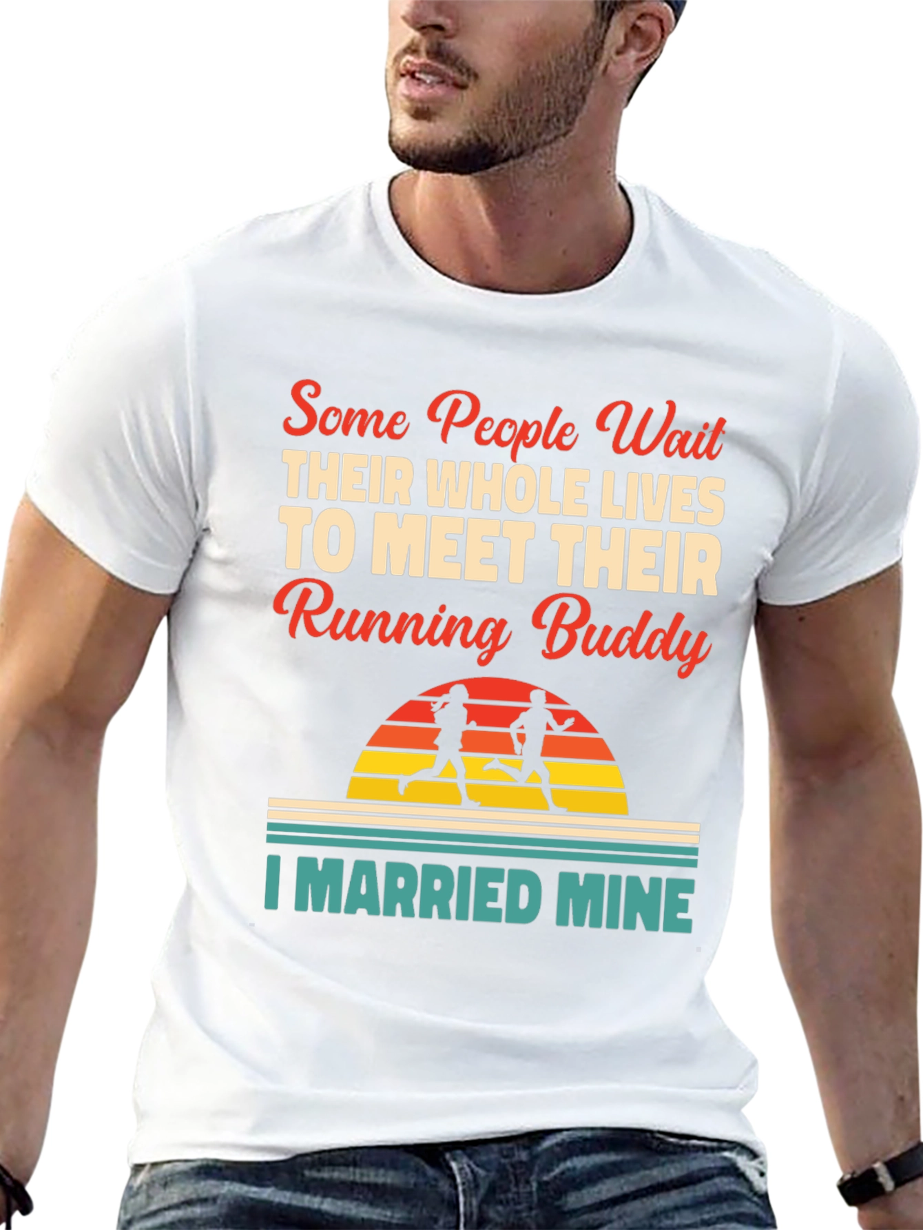 Running Buddy T-Shirt - I Married Mine!