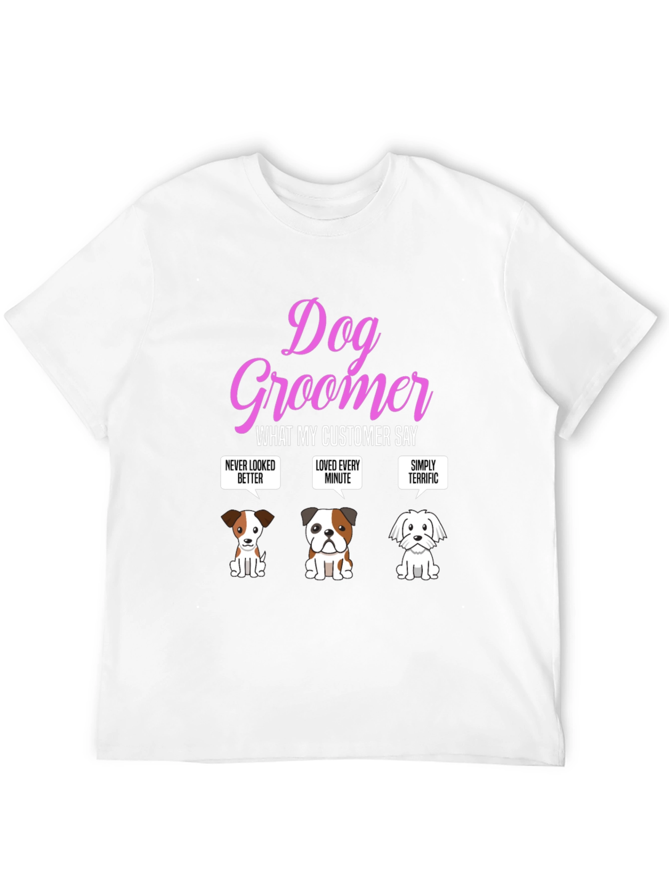 Dog Groomer Graphic T-Shirt
