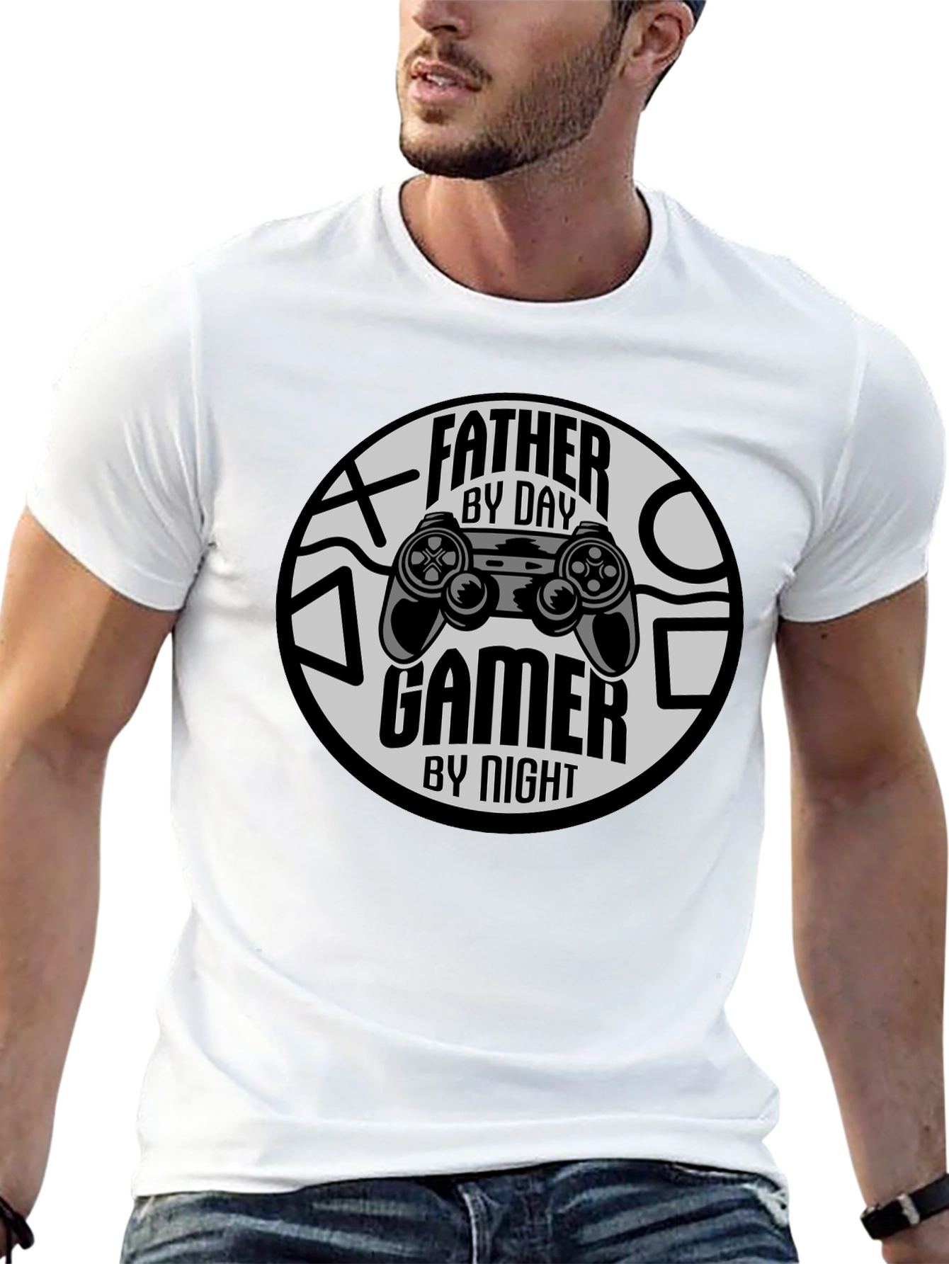 Father By Day Gamer By Night T-Shirt