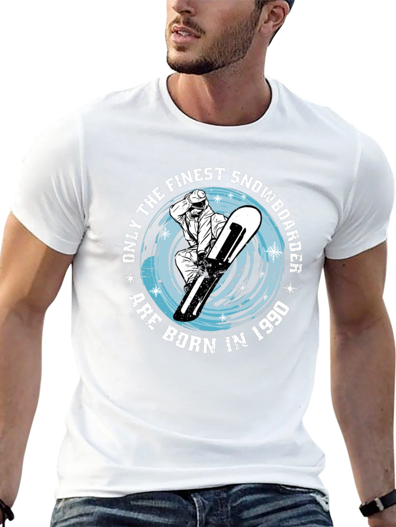 Finest Snowboarder Born in 1990 T-Shirt