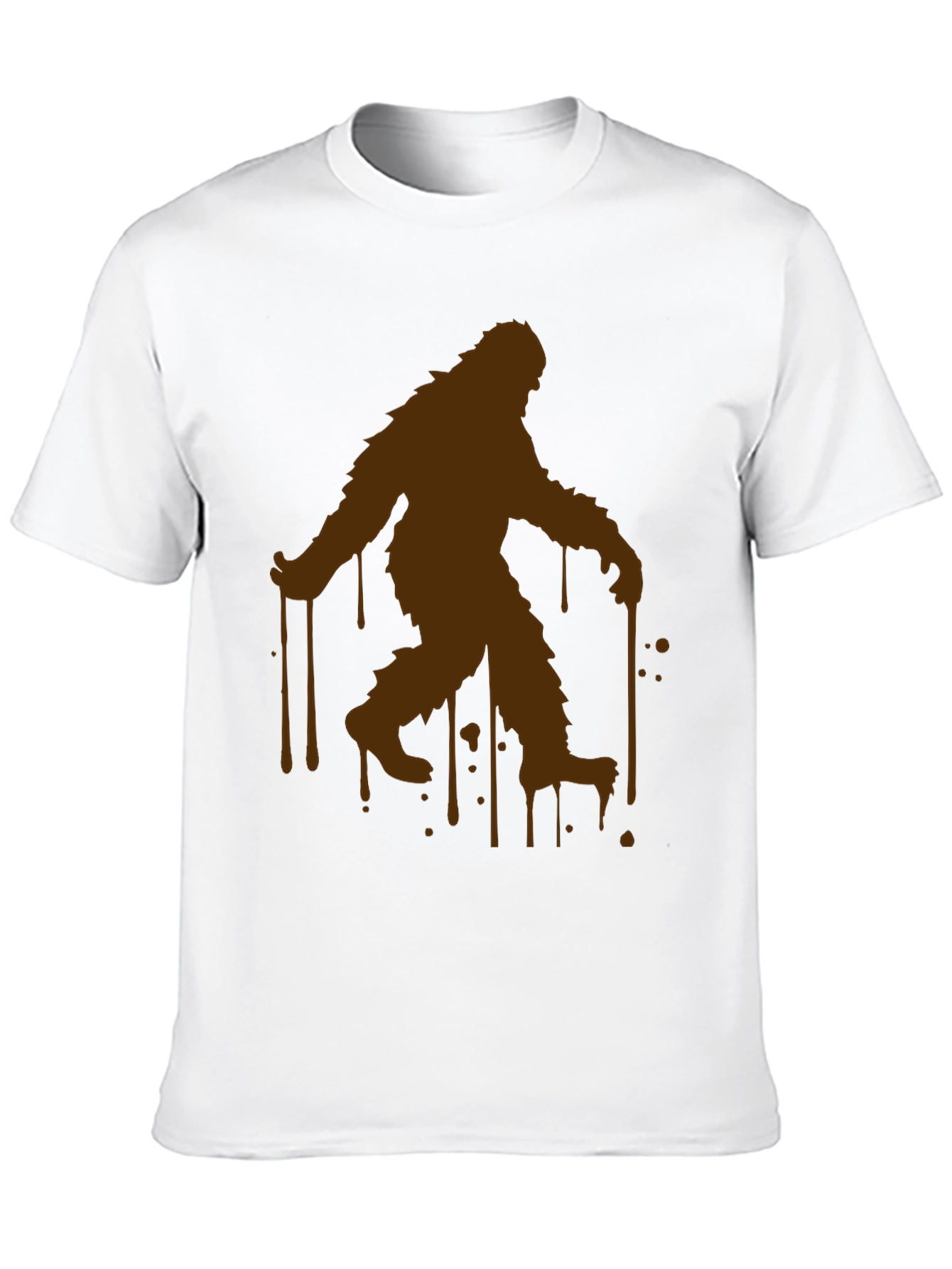 Bigfoot Silhouette T-Shirt - Novelty Graphic Tee