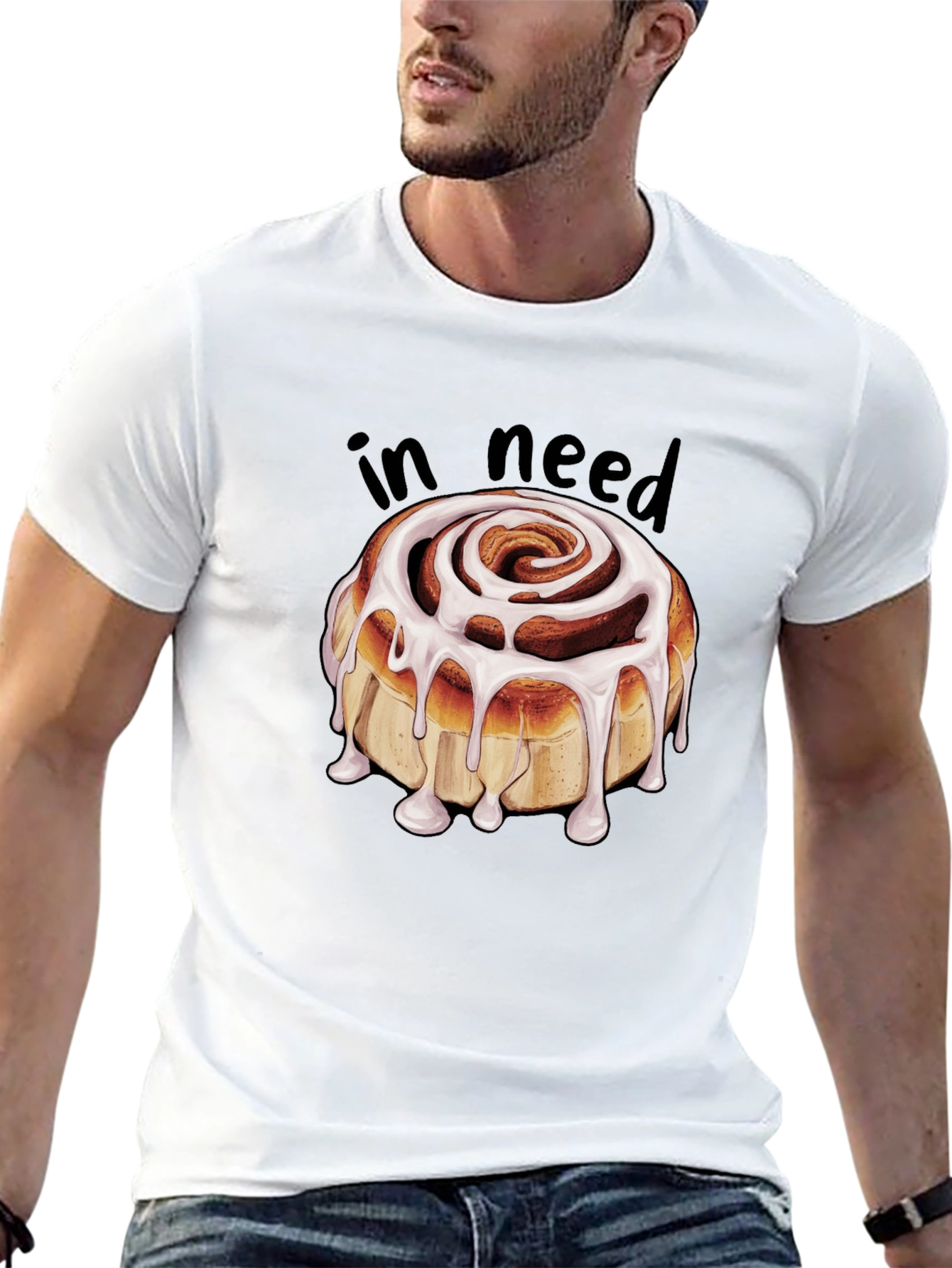 Cinnamon Roll T-Shirt - Sweet Tooth Tee