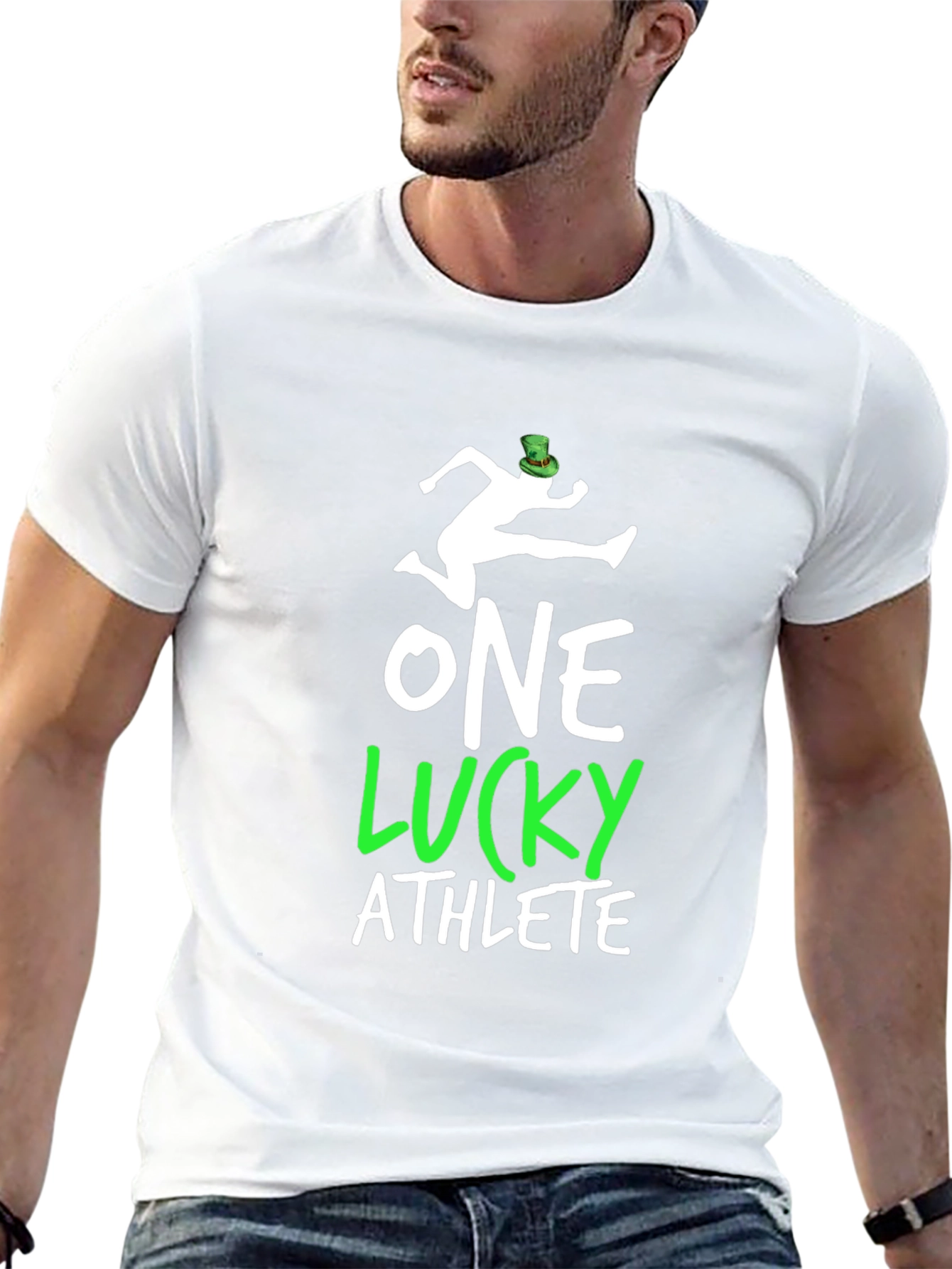 One Lucky Athlete St. Patricks Day T-Shirt