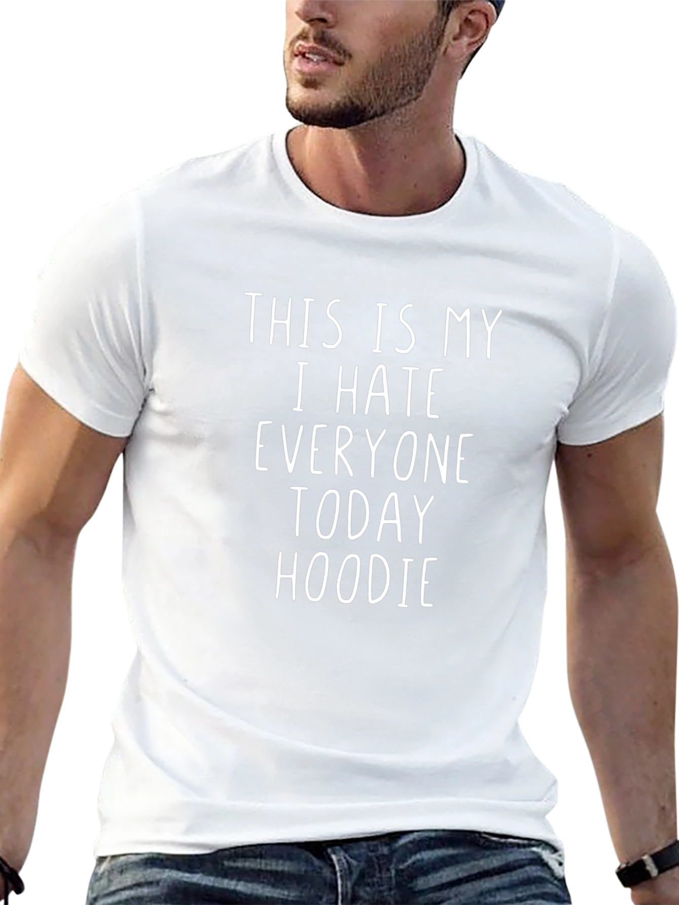 I Hate Everyone Today T-Shirt Funny Graphic Tee