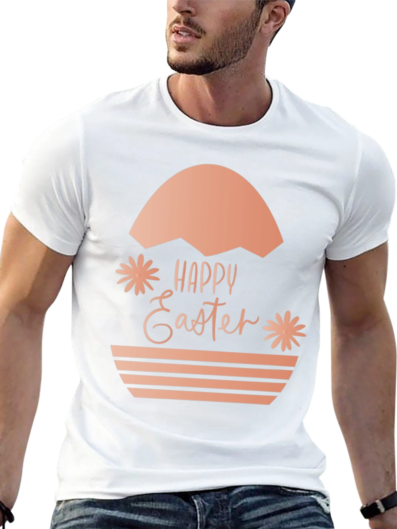 Happy Easter T-Shirt: Easter Egg Design
