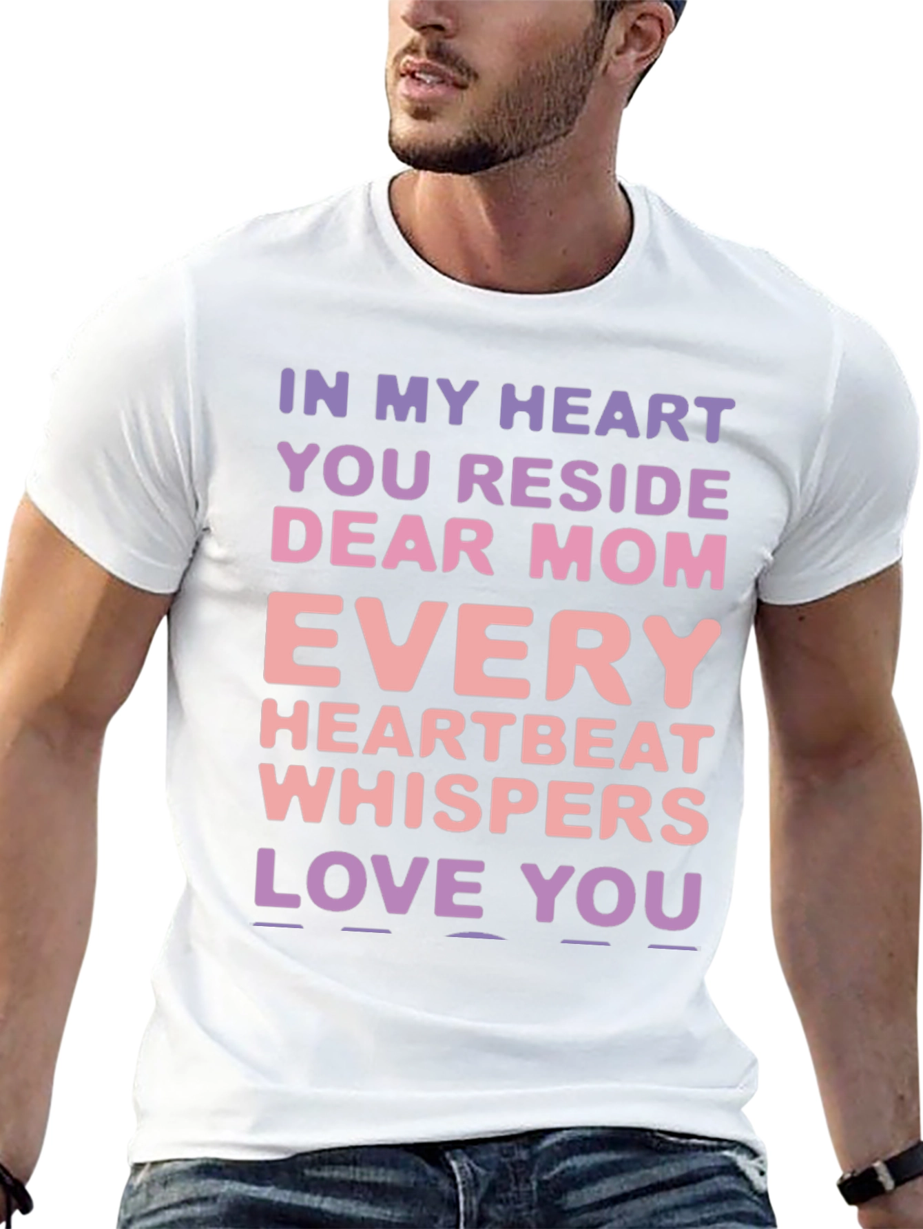 Dear Mom T-Shirt - Heartbeat Love
