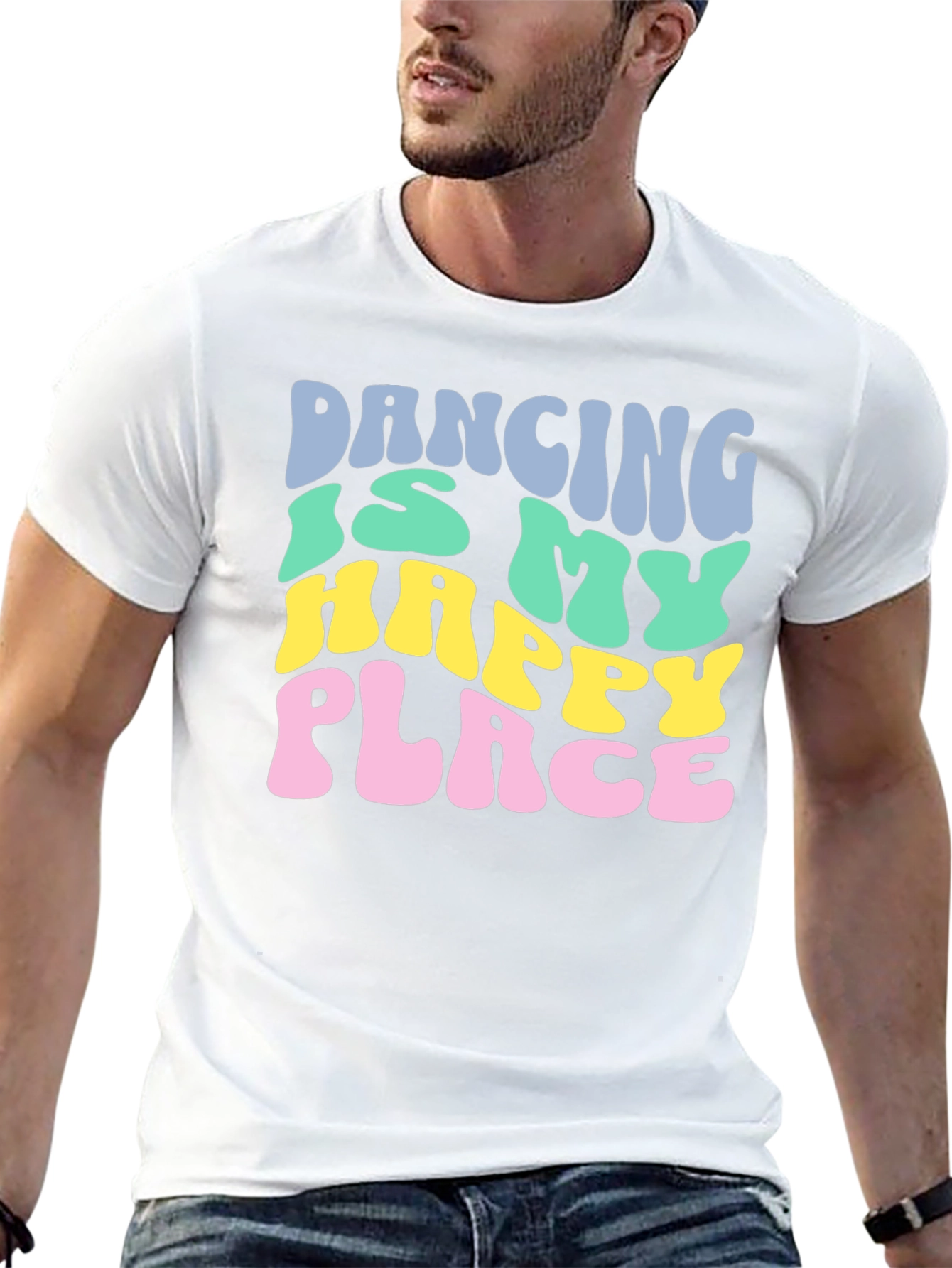 Dancing is my Happy Place Graphic Tee