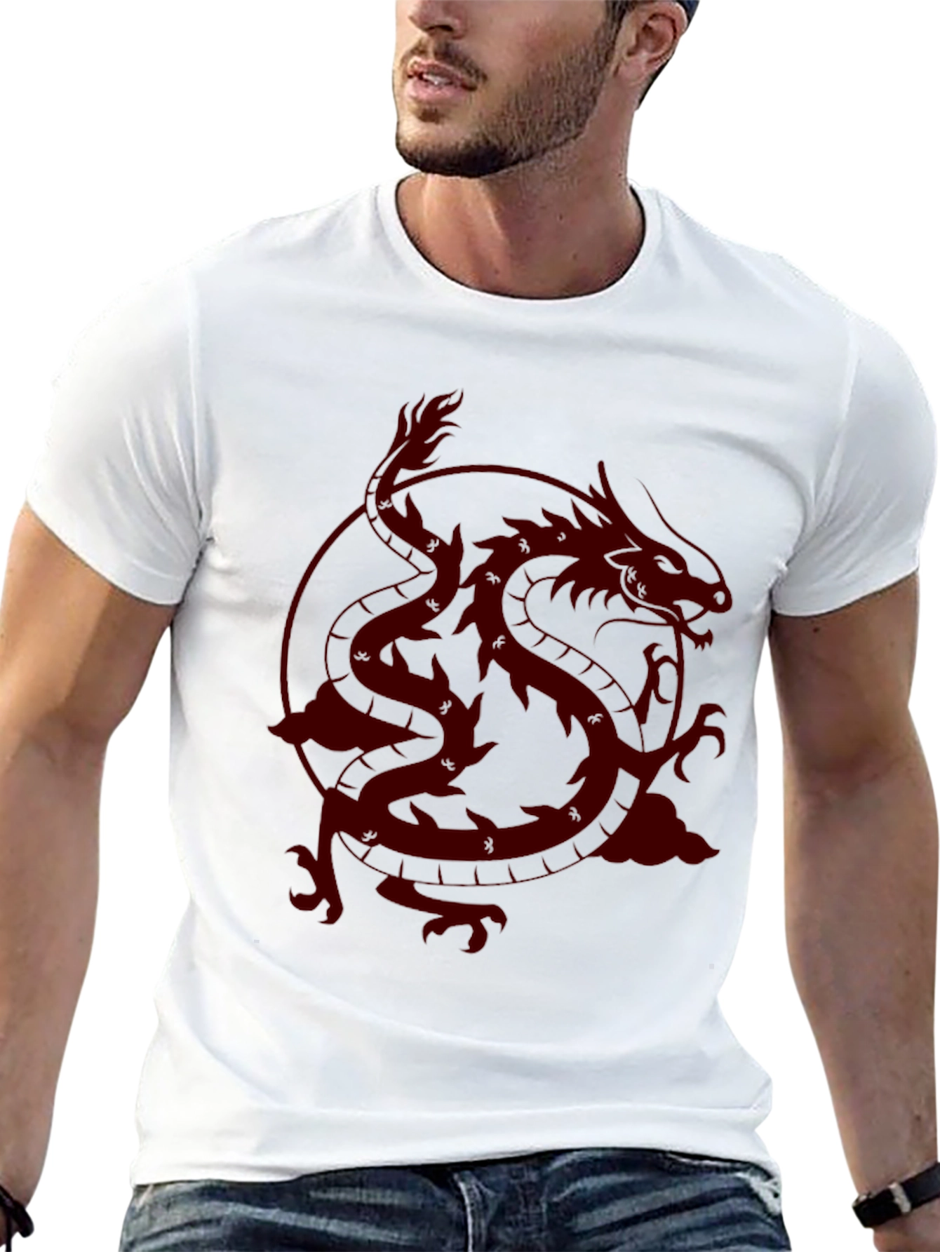 Dragon Graphic Tee - Bold Stylish and Comfortable