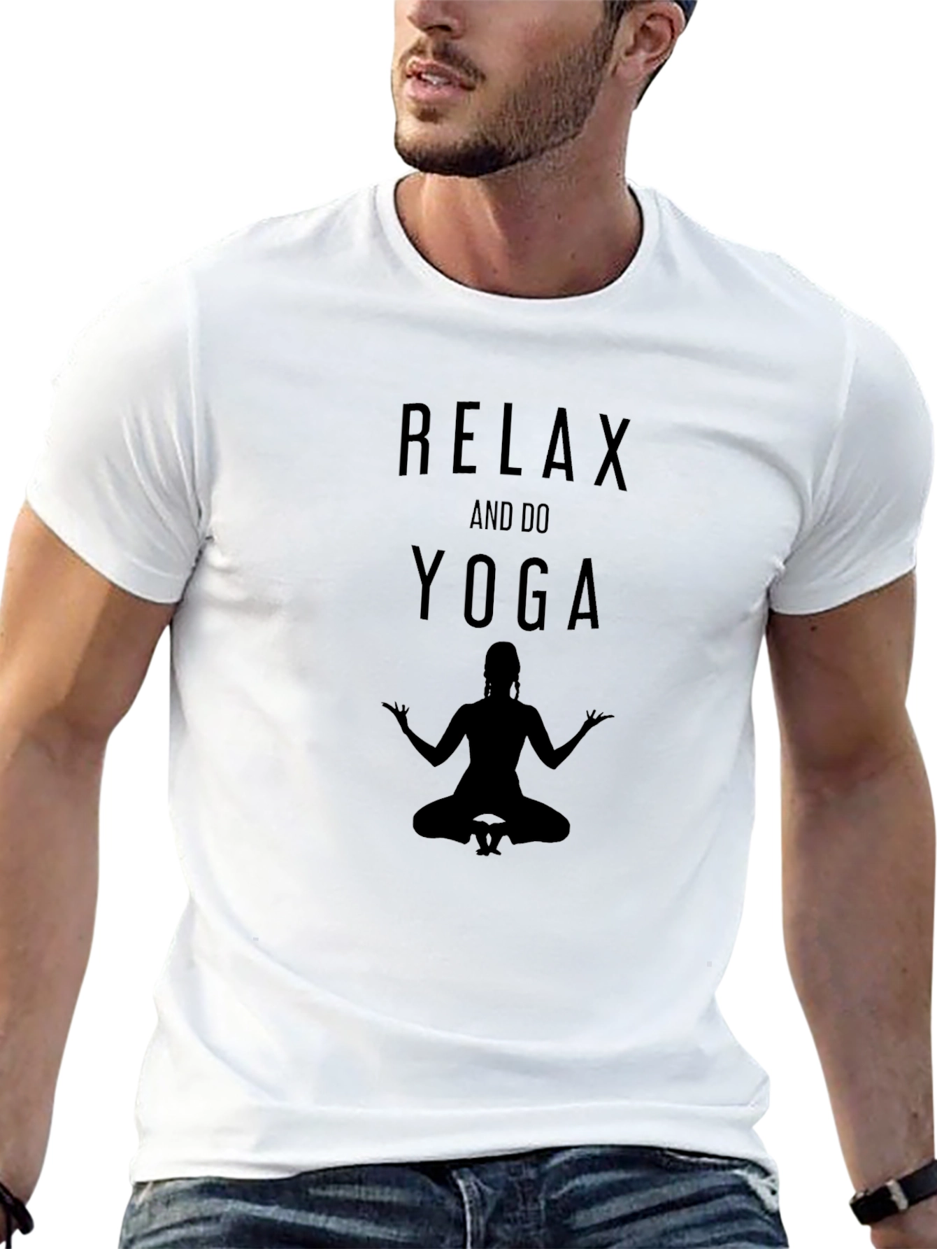 Relax and Do Yoga Graphic Tee