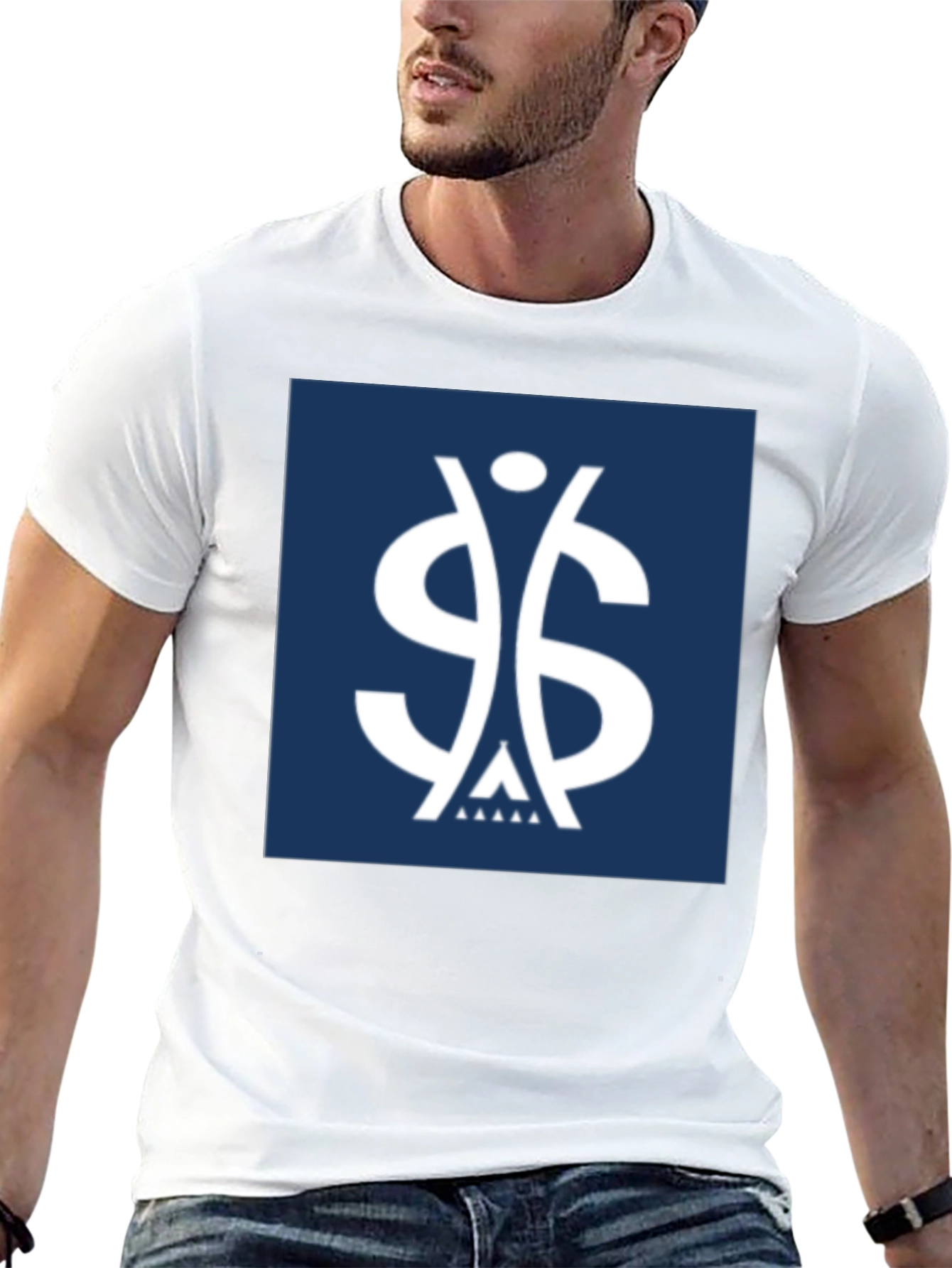 Symbol Graphic Tee - Black Casual Shirt