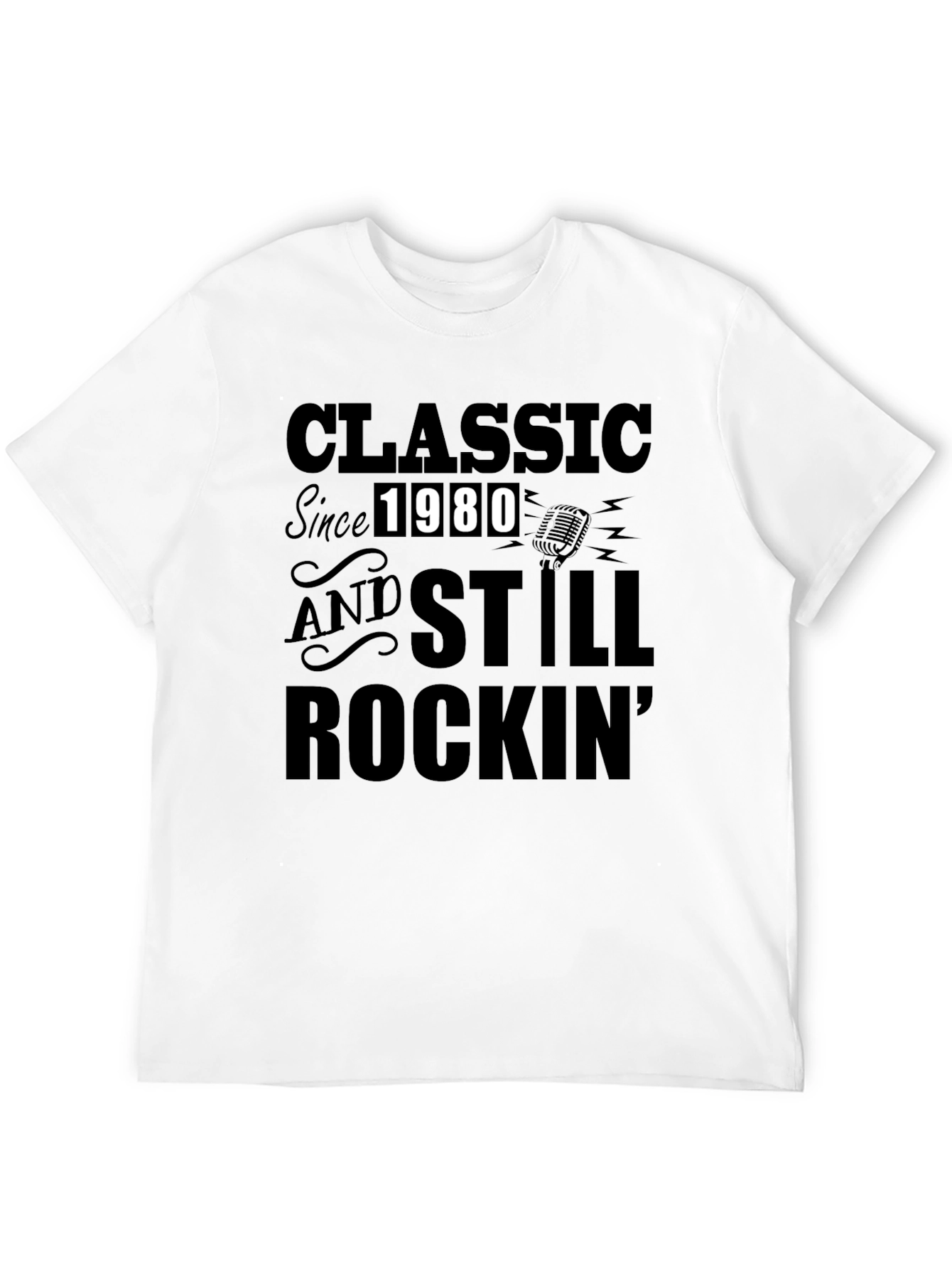 Classic Since 1980 Rocking Tee