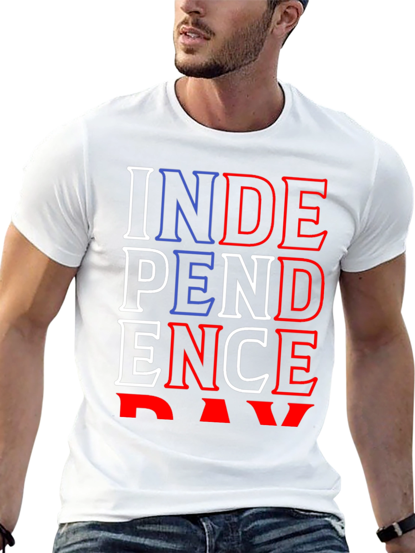 Independence Day Patriotic Graphic Tee
