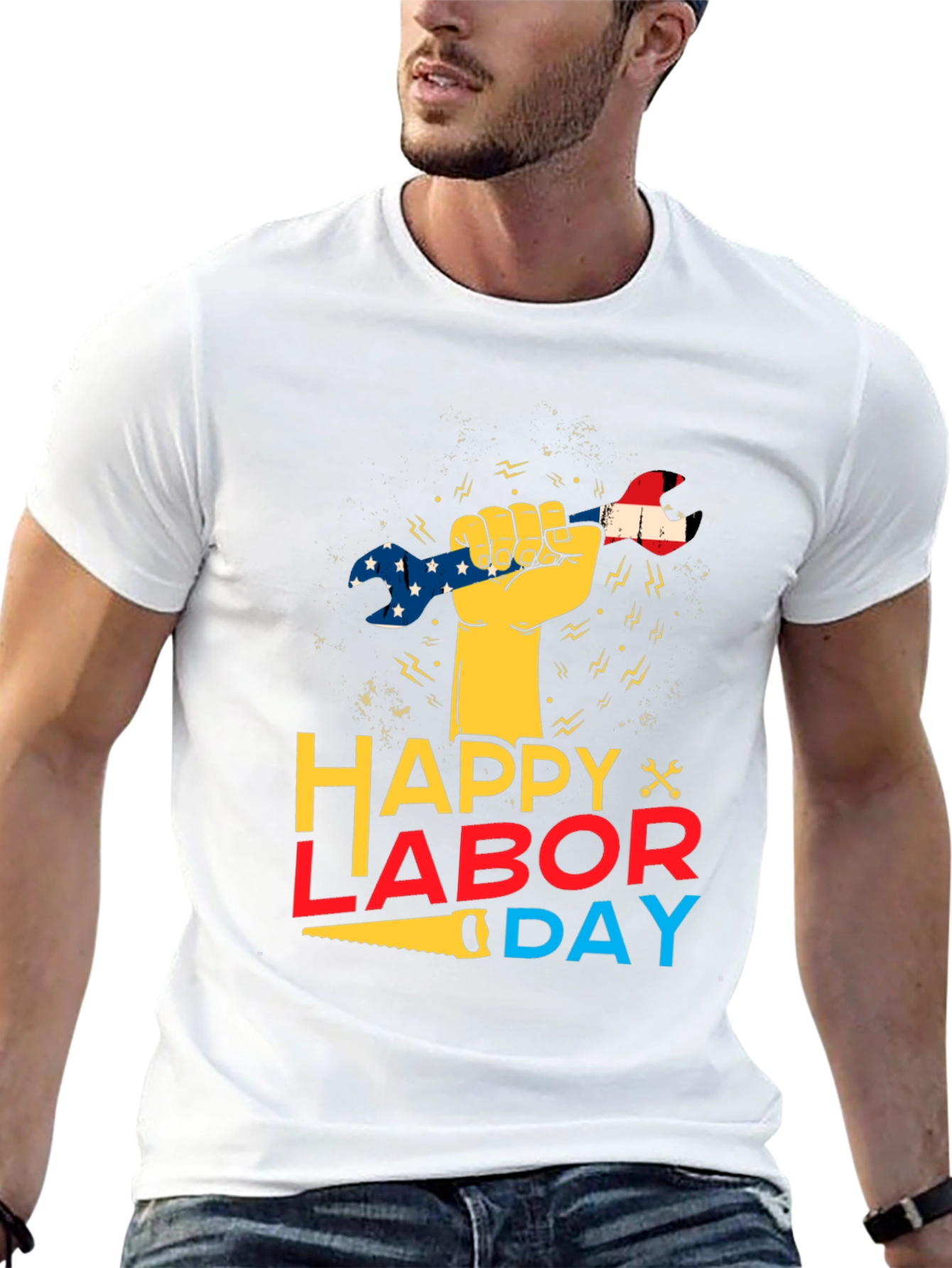 Happy Labor Day Graphic T-Shirt