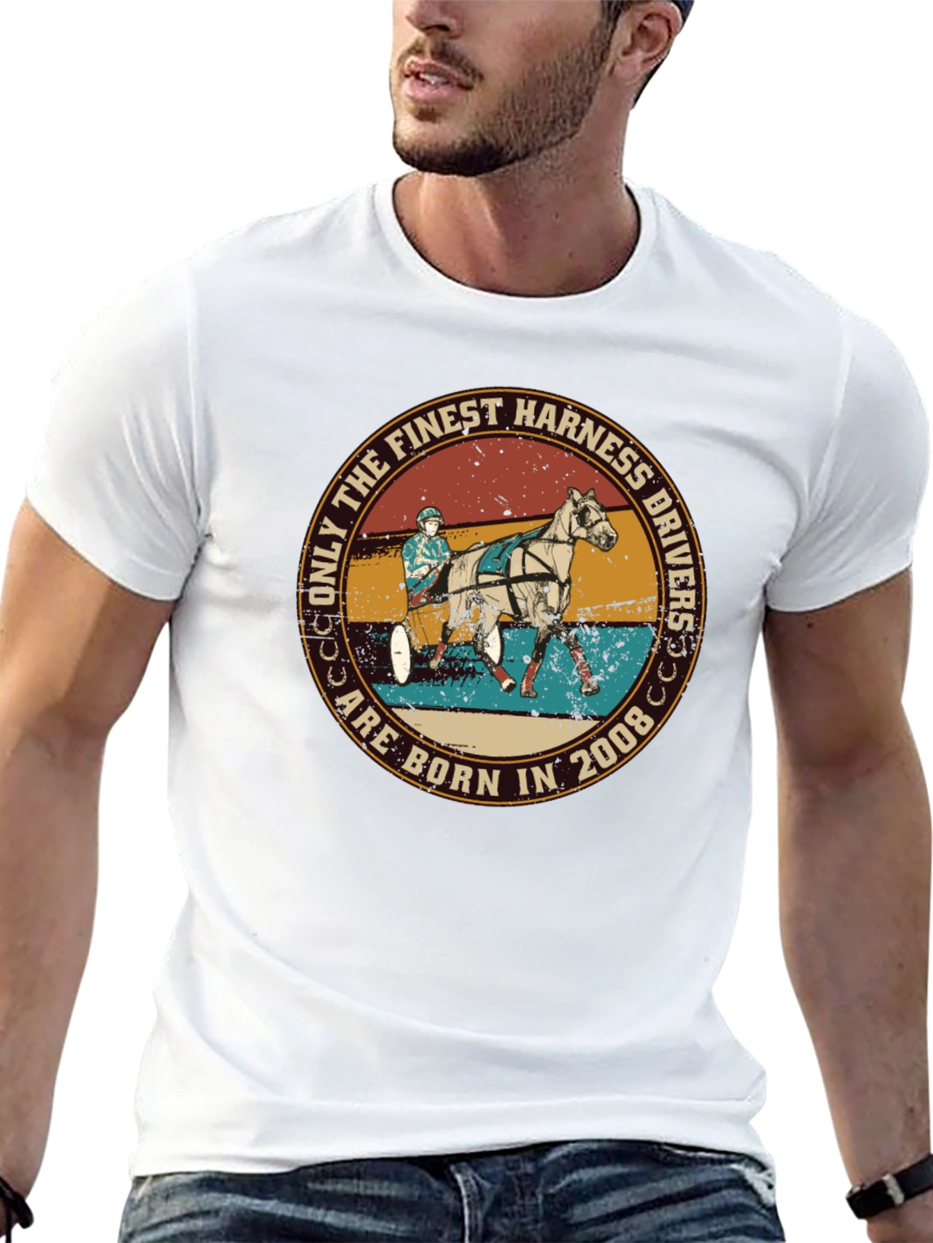 Finest Harness Drivers Born in 2008 T-Shirt