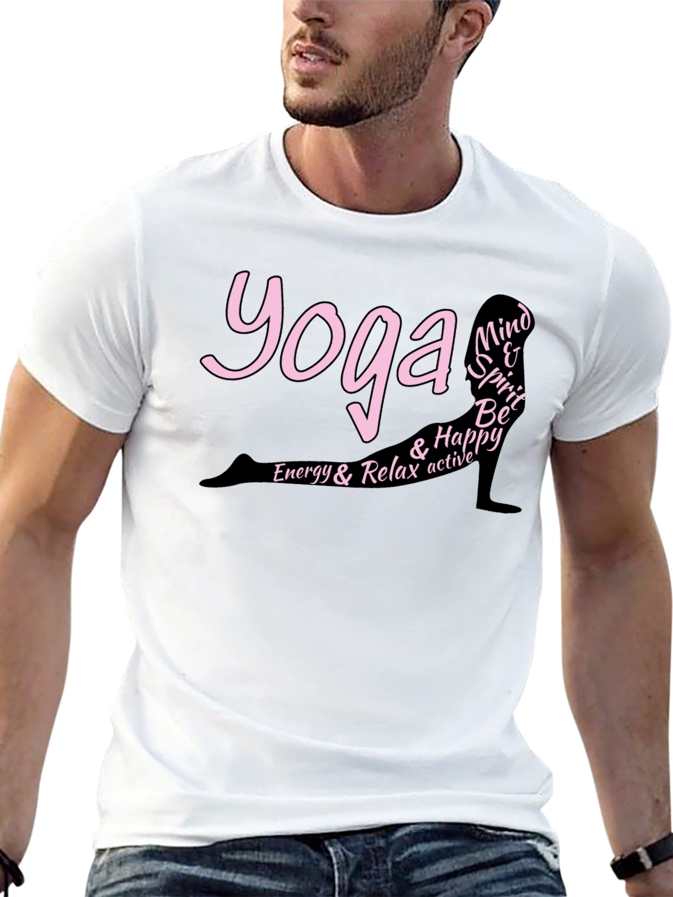 Yoga Mind & Spirit Graphic T-Shirt