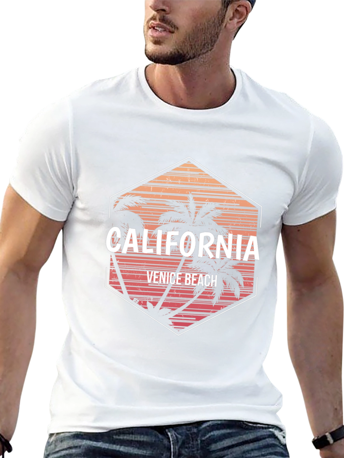 California Venice Beach Graphic Tee