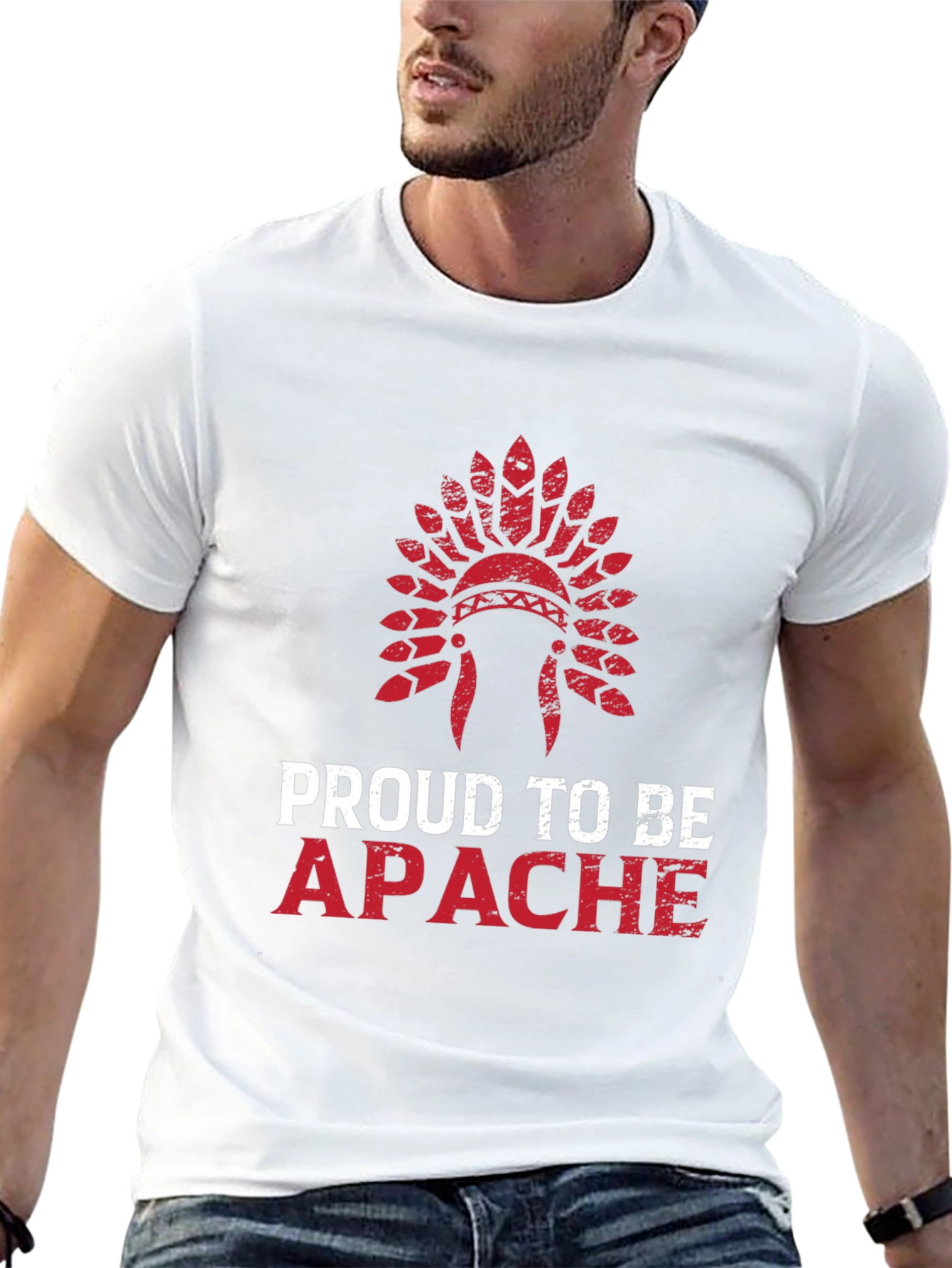 Proud to Be Apache T-Shirt - Native American Pride
