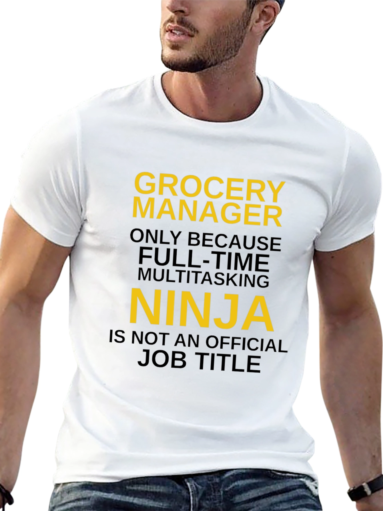 Grocery Manager Ninja T-Shirt