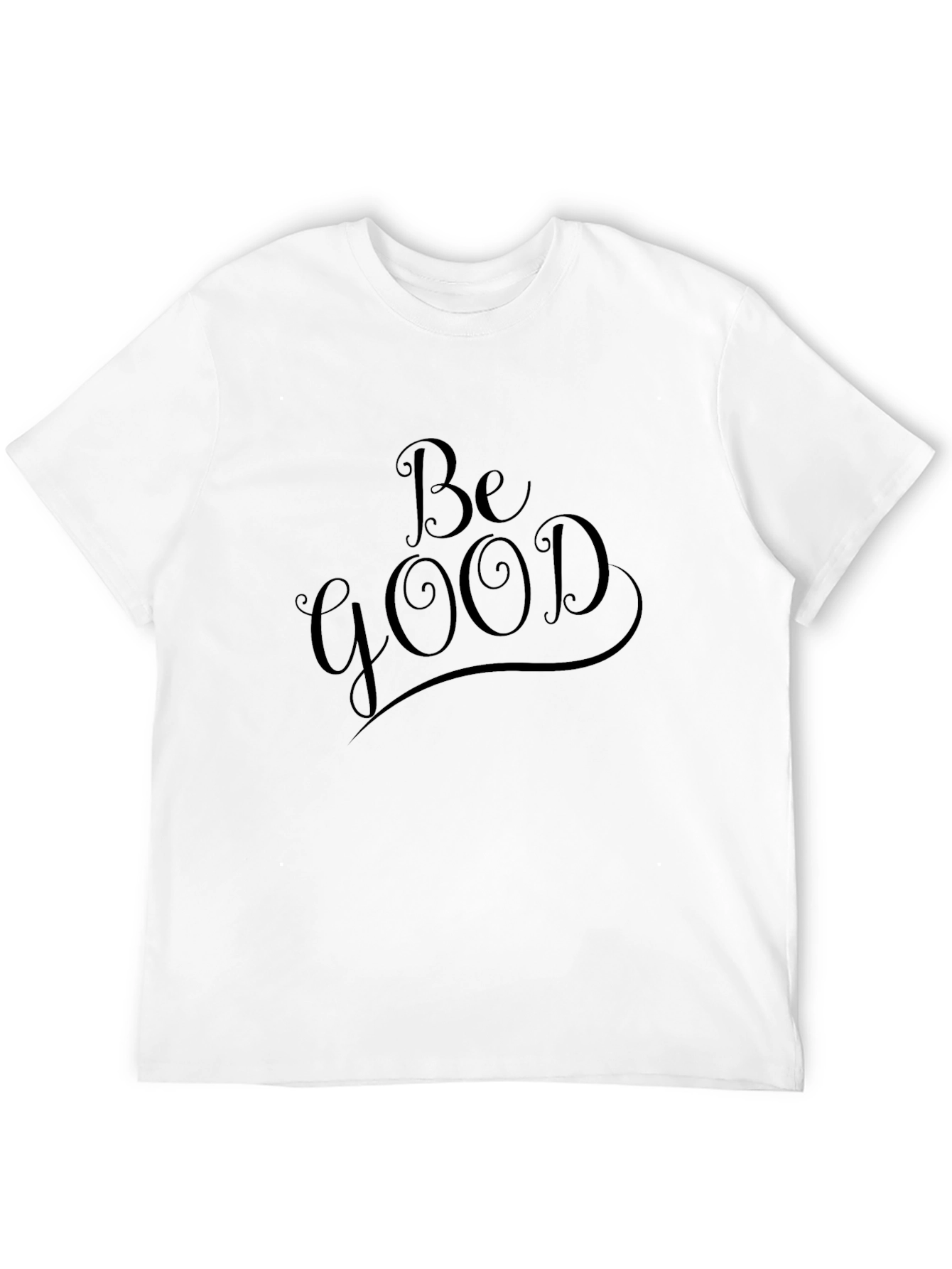 Be Good Black T-Shirt - Stylish and Comfortable