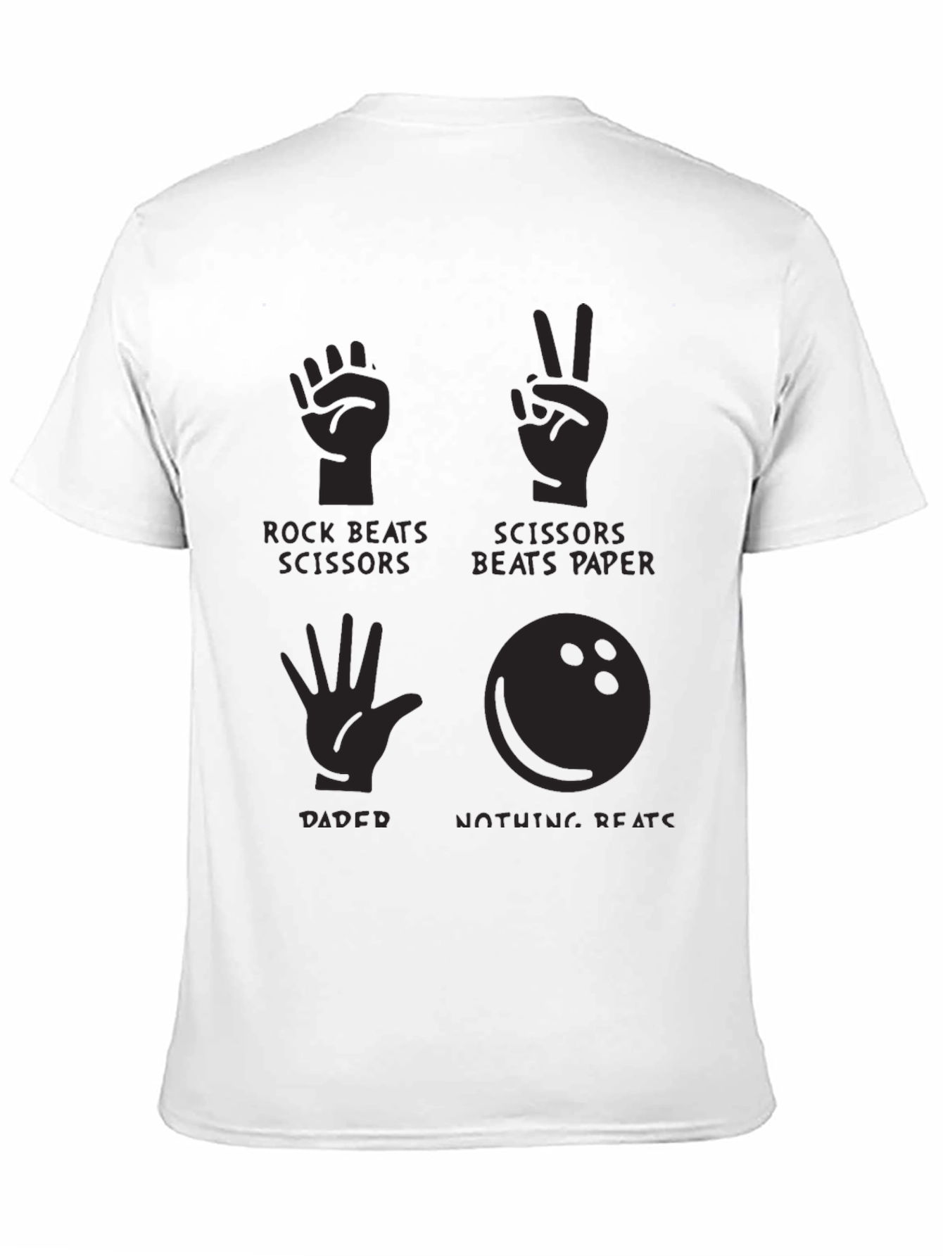 Rock Paper Scissors Bowling T-Shirt