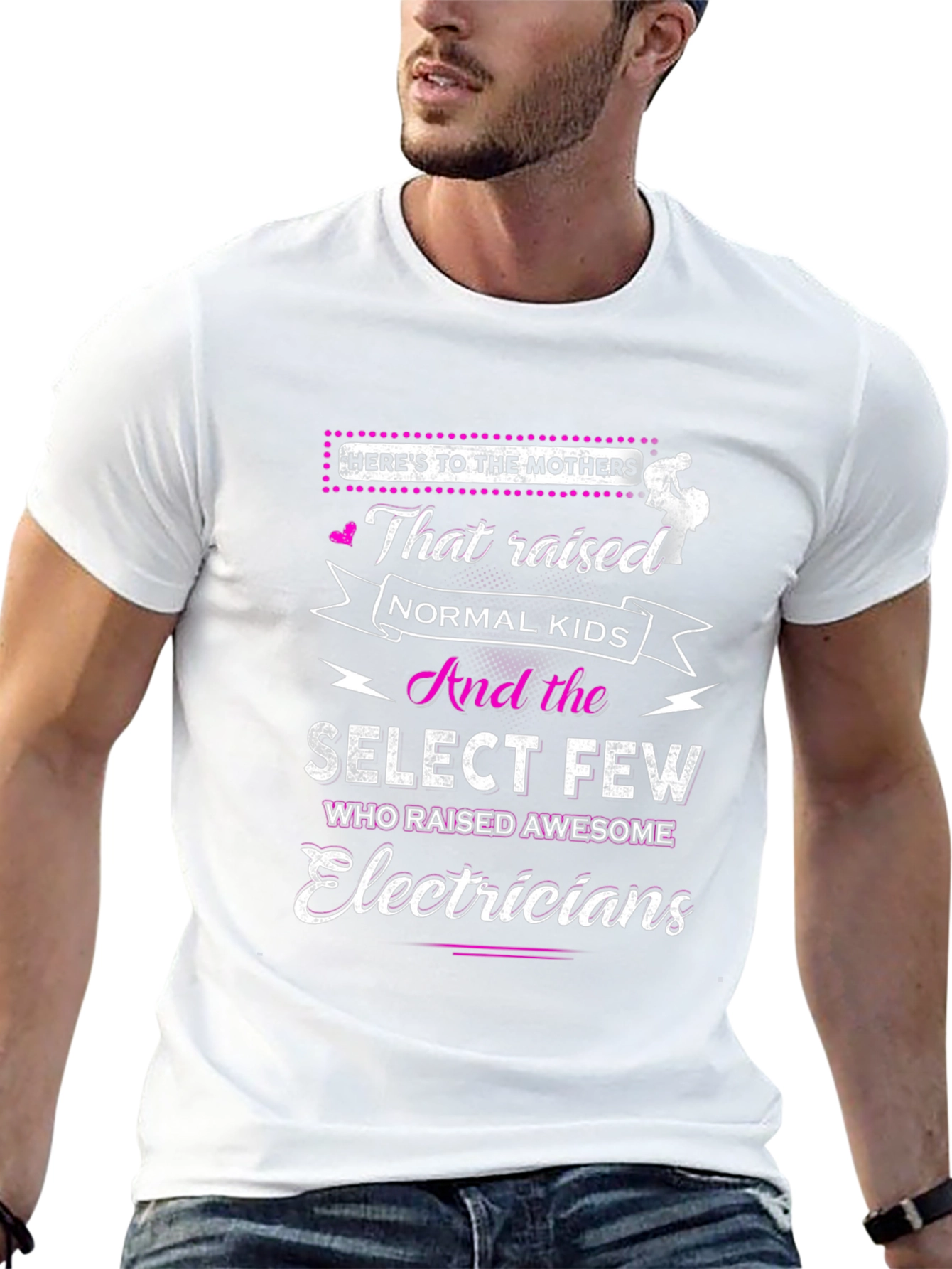 Electricians Mothers T-Shirt