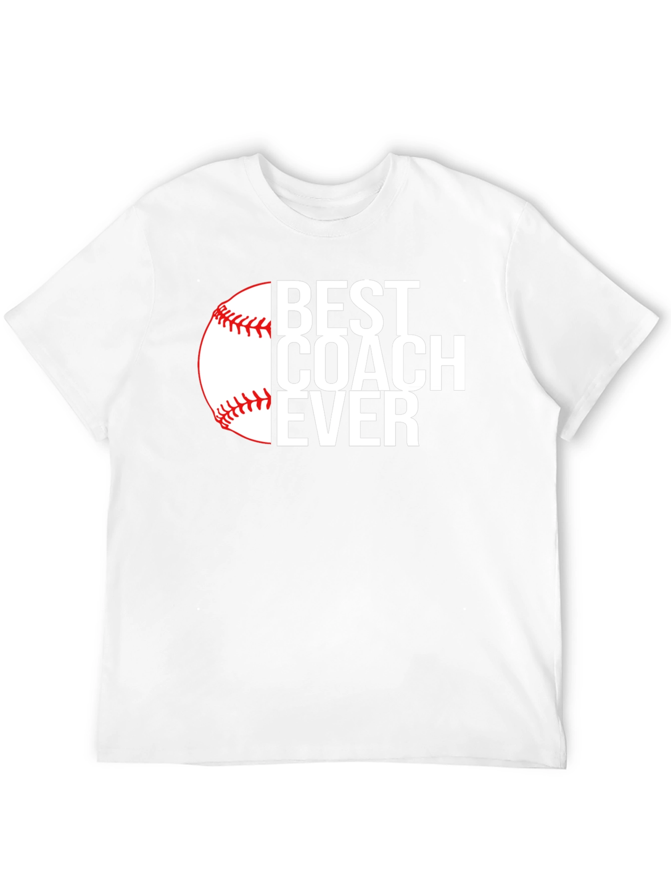 Best Coach Ever Baseball T-Shirt - Black